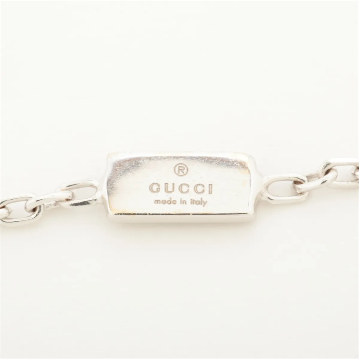 G-Cube Blue Topaz Necklace, 750 (WG), 3.4g, — view 4
