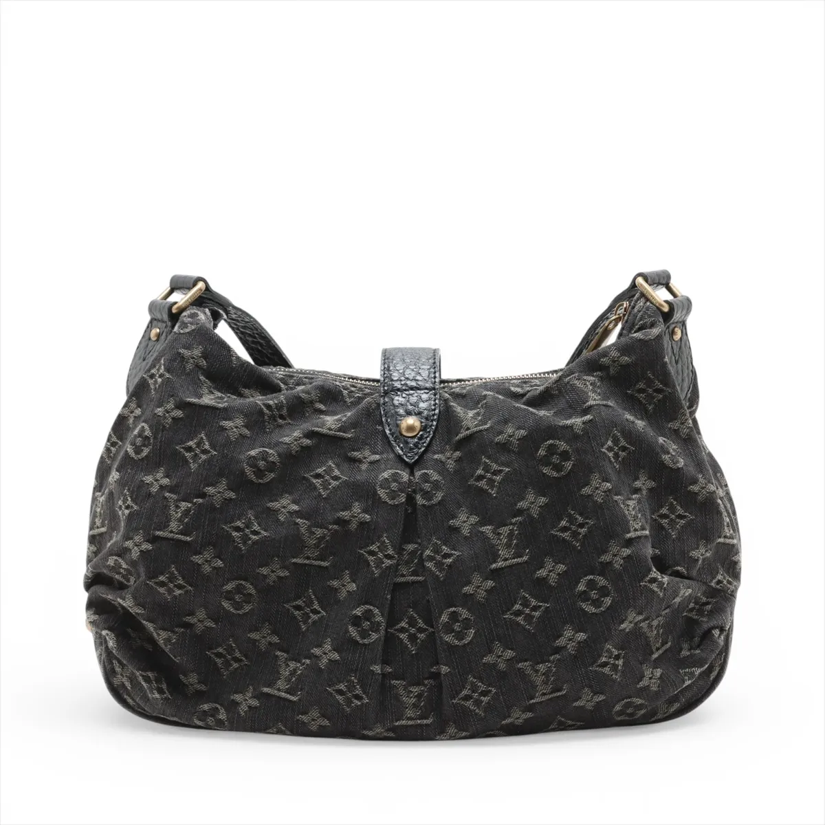 Monogram Denim Slightly M95835 TH1069 Black — view 2