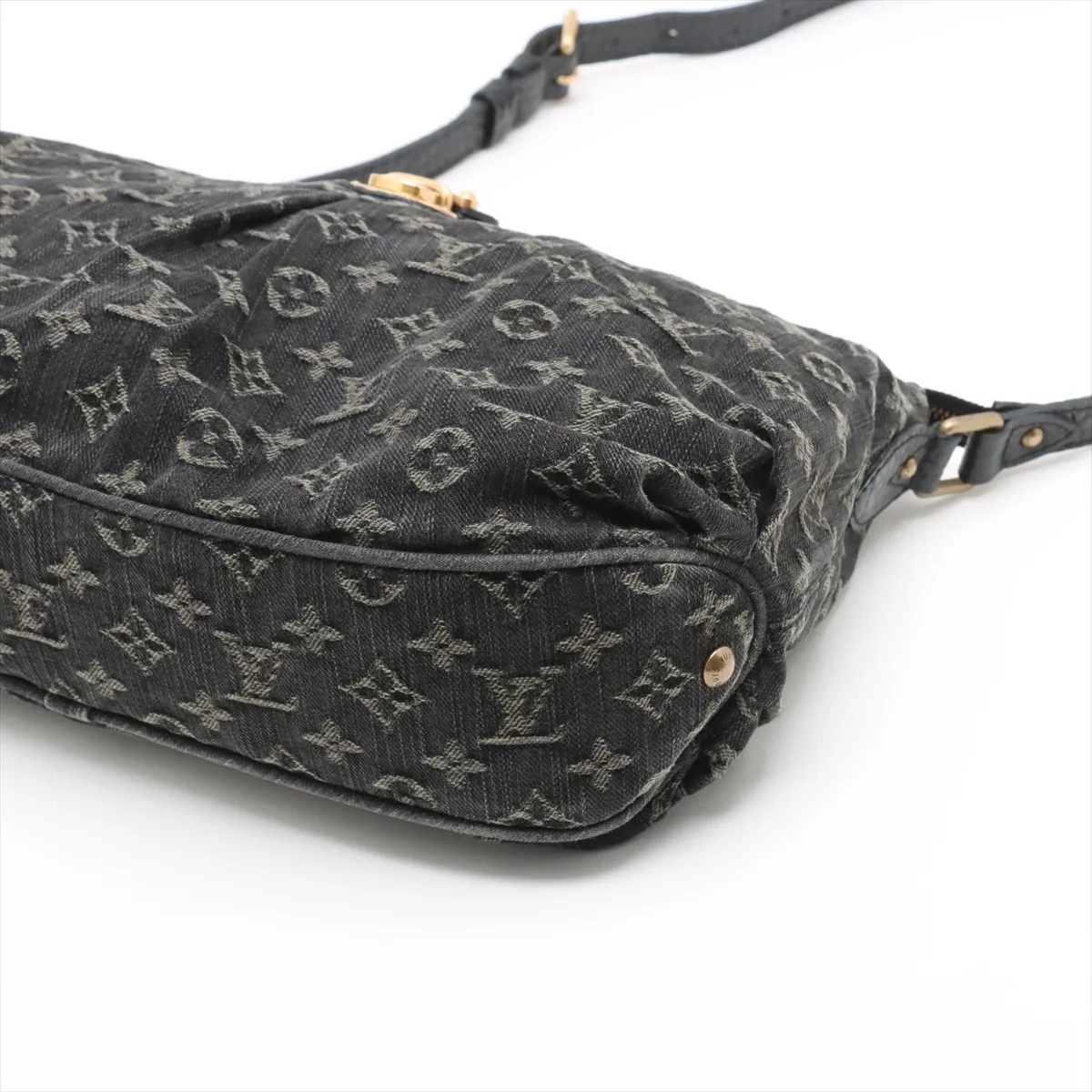 Monogram Denim Slightly M95835 TH1069 Black — view 3