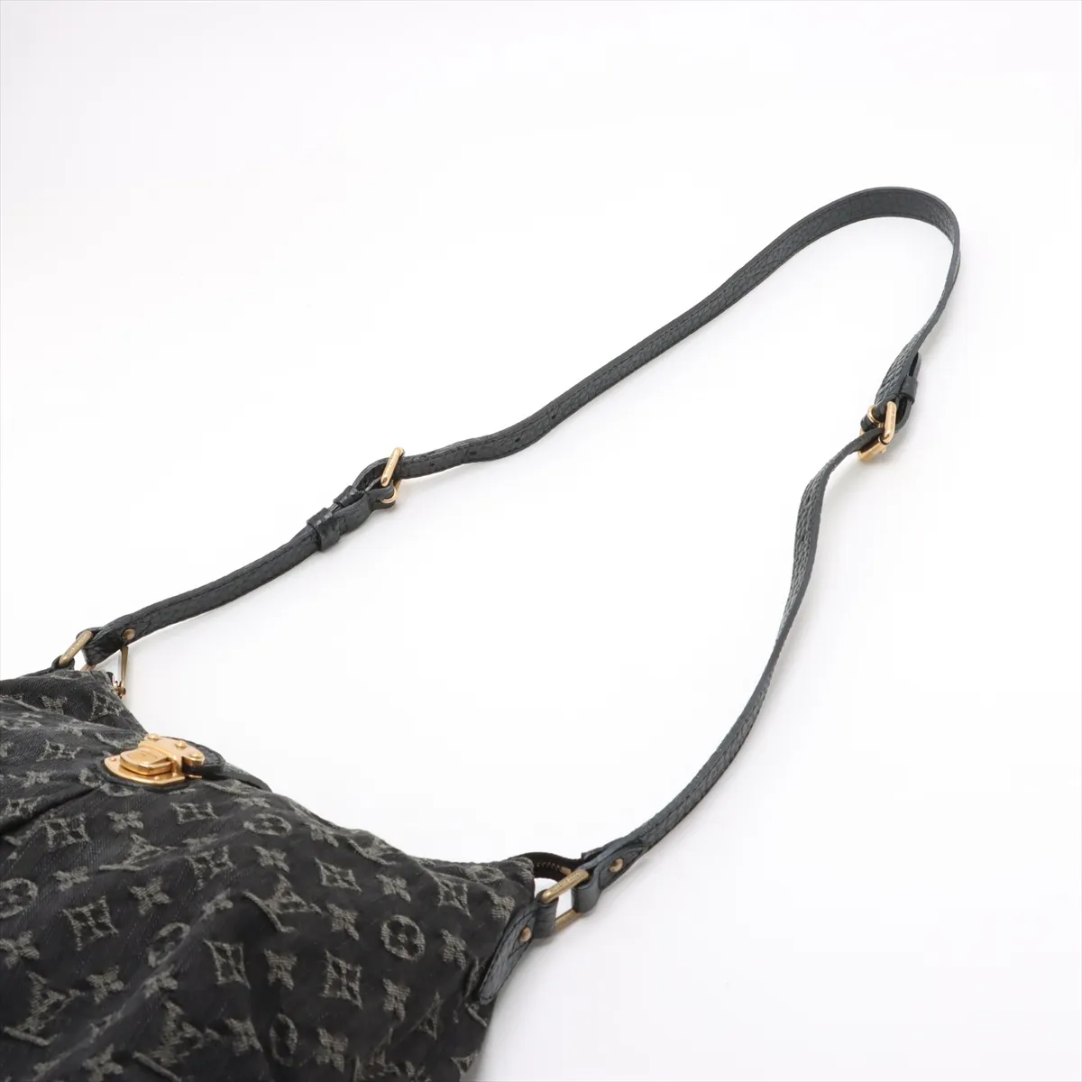 Monogram Denim Slightly M95835 TH1069 Black — view 5