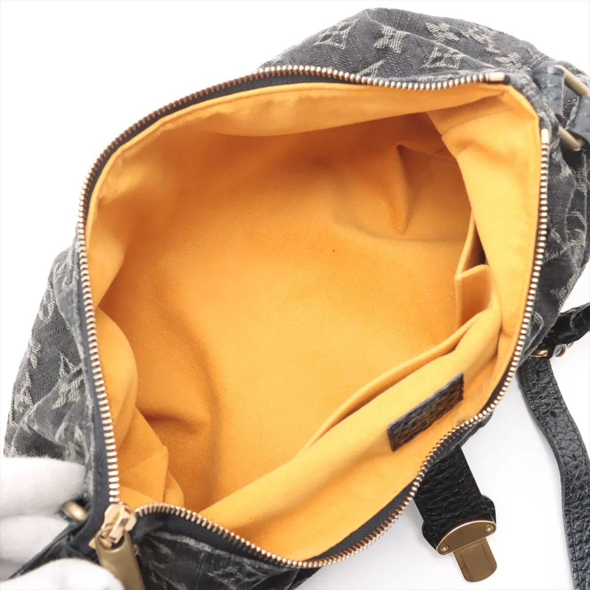 Monogram Denim Slightly M95835 TH1069 Black — view 6