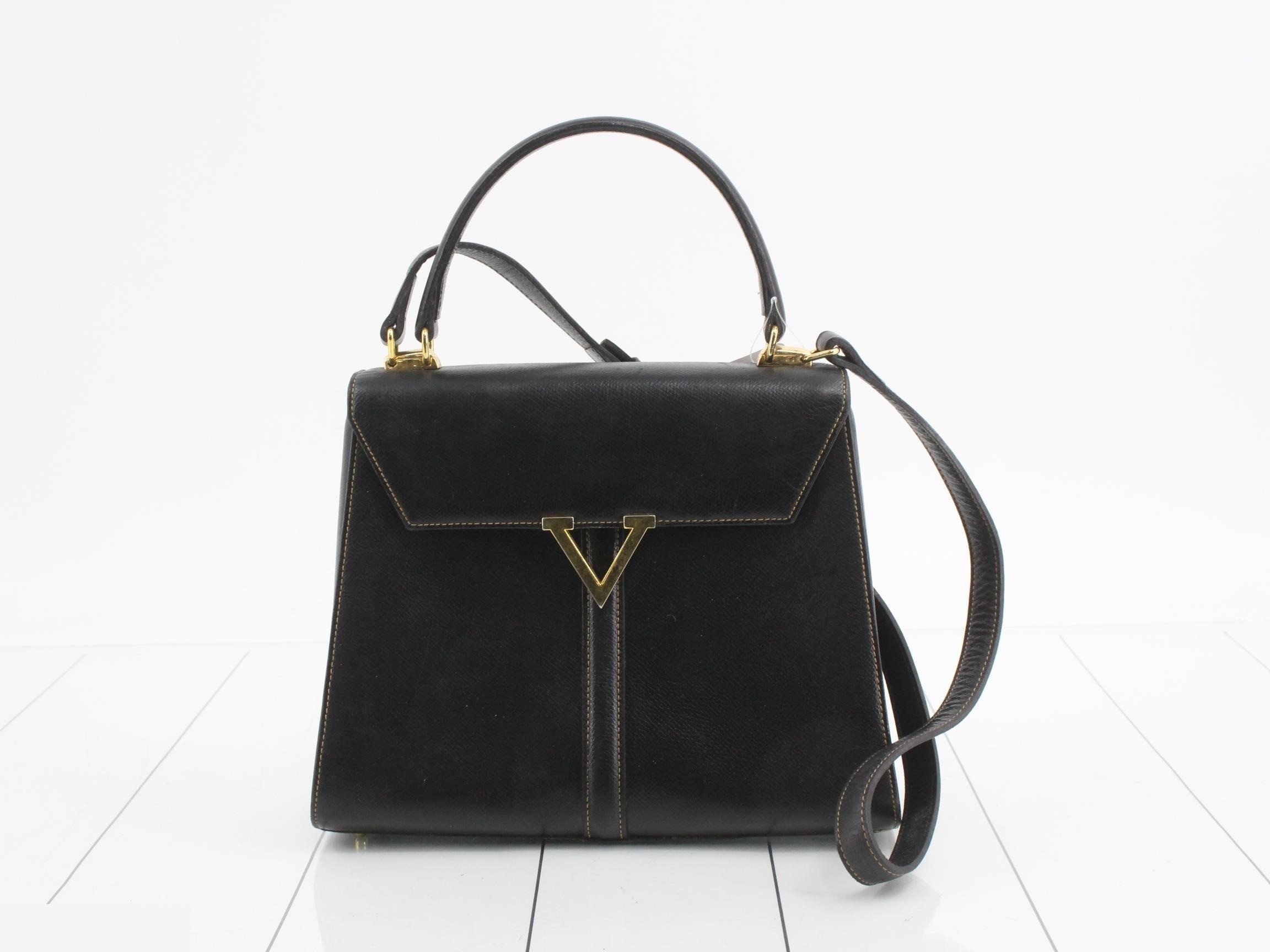 V-lock top handle 2WAY shoulder bag