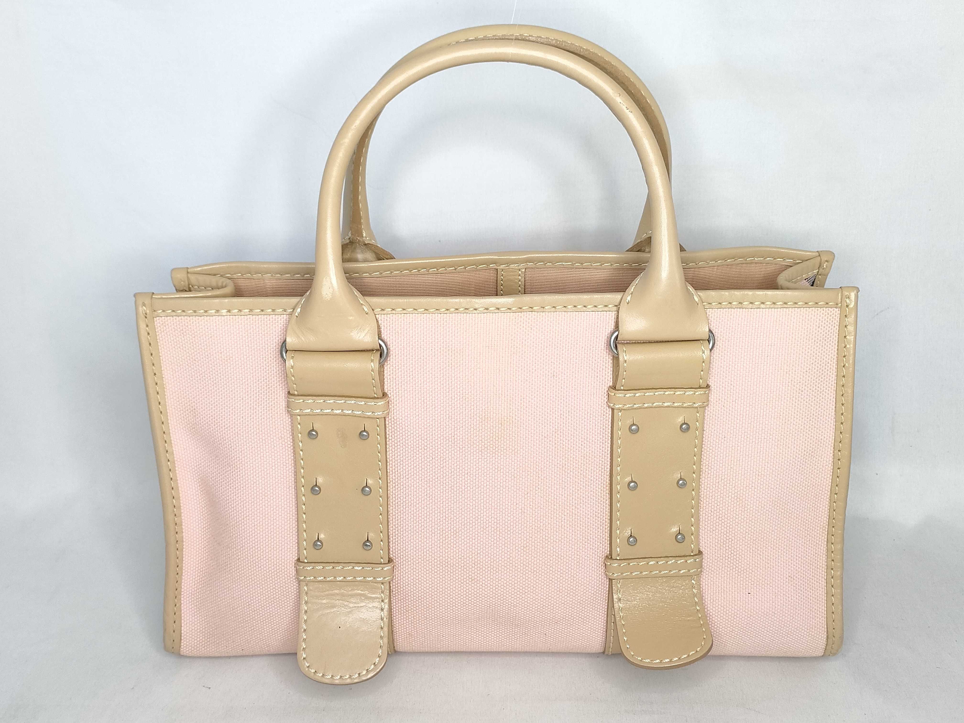 Blue Label Nova Check Canvas Tote Bag