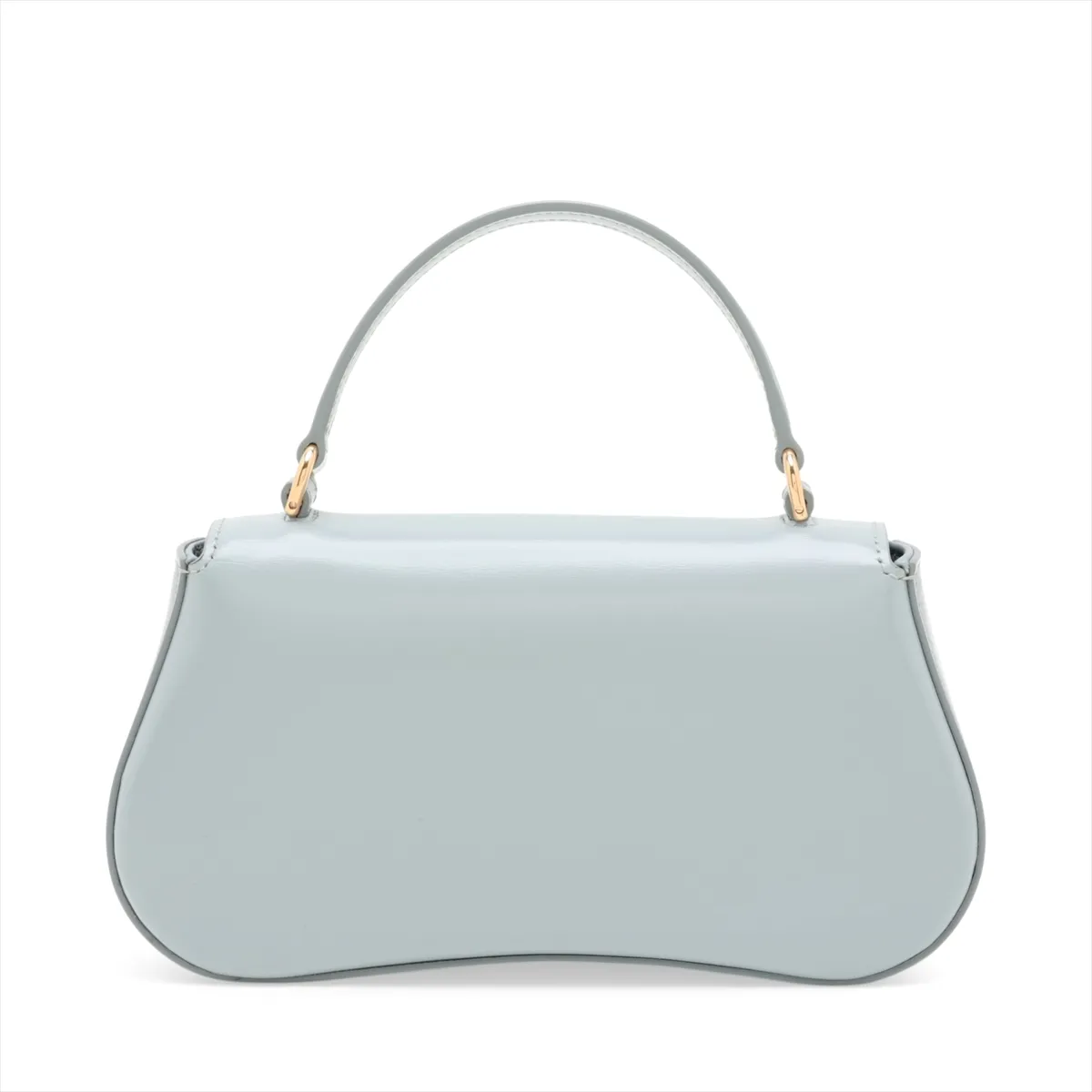 Triomphe Teen Laura Leather 2-Way Handbag, Blue — view 2