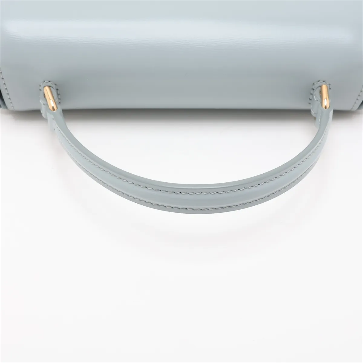 Triomphe Teen Laura Leather 2-Way Handbag, Blue — view 5