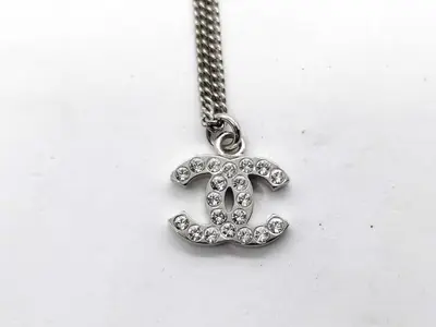 Coco Mark B11 V Coco Rhinestone Necklace