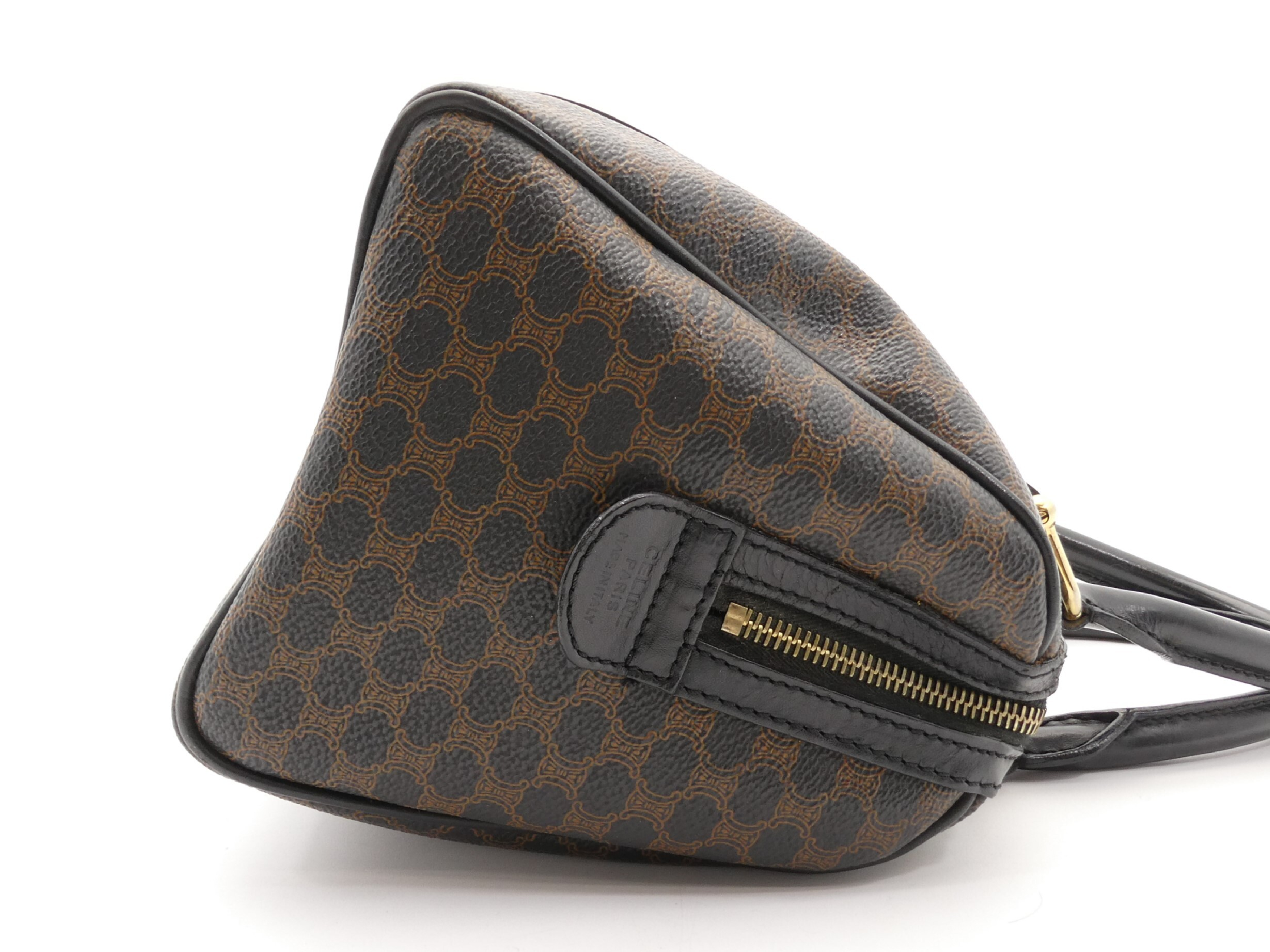 Macadam Pattern Blazon PVC Leather Handbag — view 4