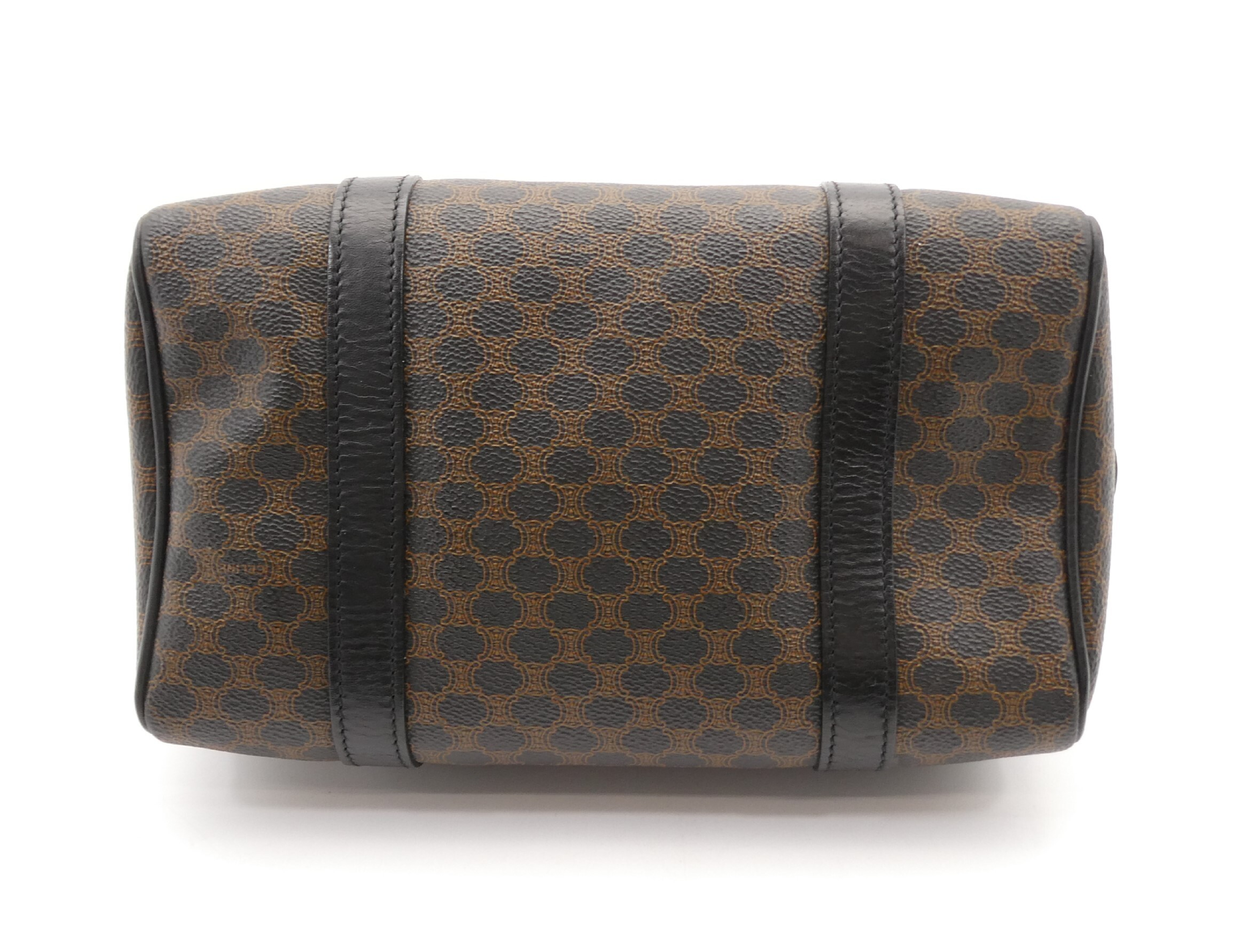 Macadam Pattern Blazon PVC Leather Handbag — view 5