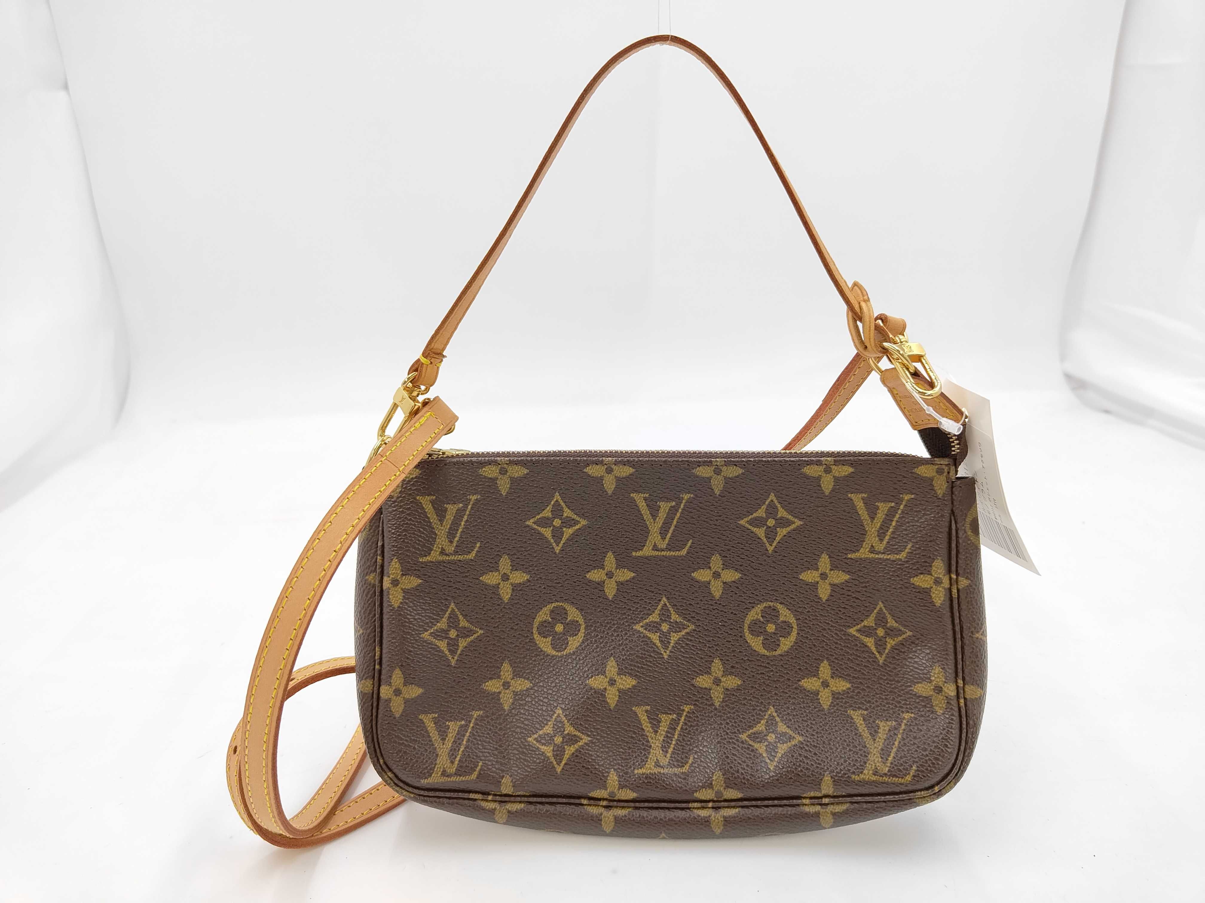 Monogram M40712 Pochette Accessoires Handbag with Stamp