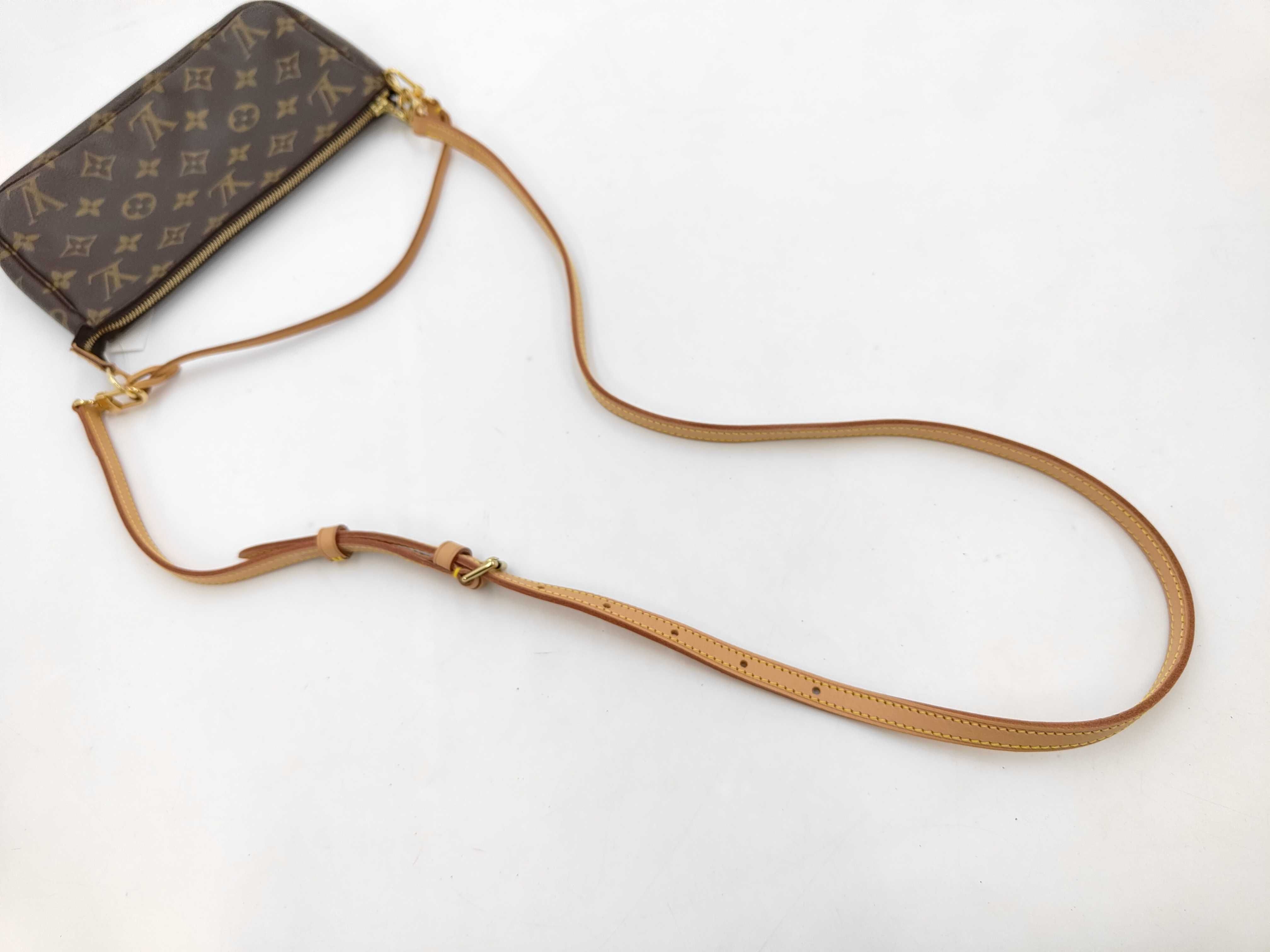 Monogram M40712 Pochette Accessoires Handbag with Stamp — view 4