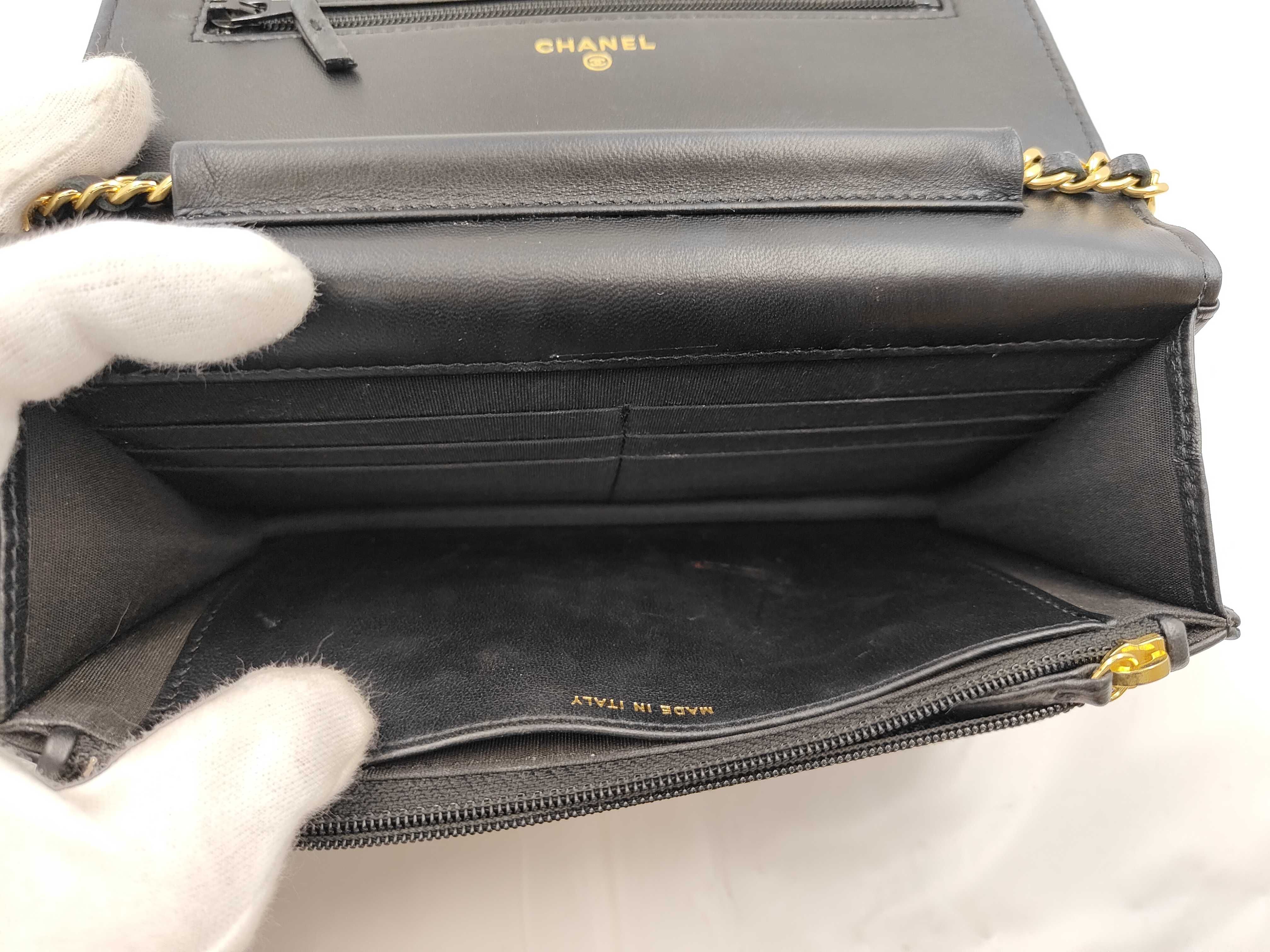 Matelassé Jewel Chain Wallet Shoulder Bag — view 12