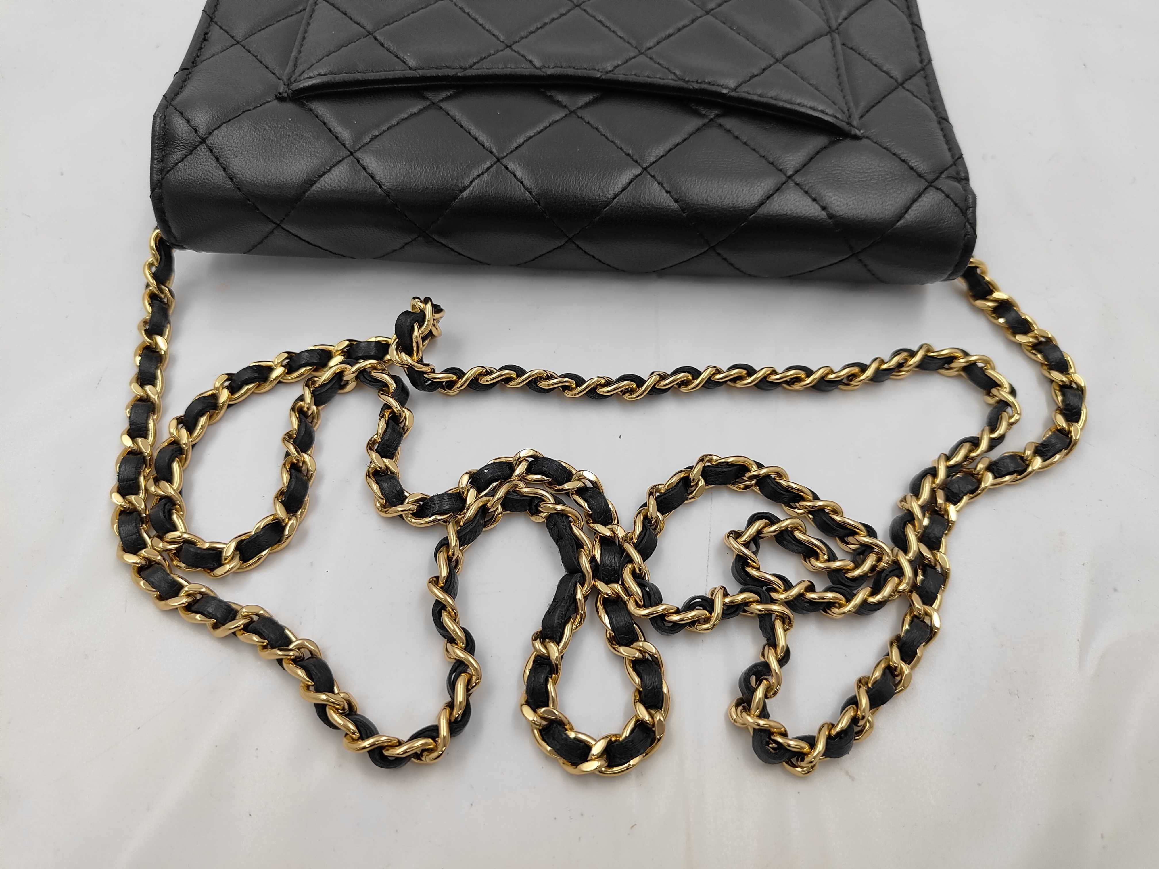 Matelassé Jewel Chain Wallet Shoulder Bag — view 3