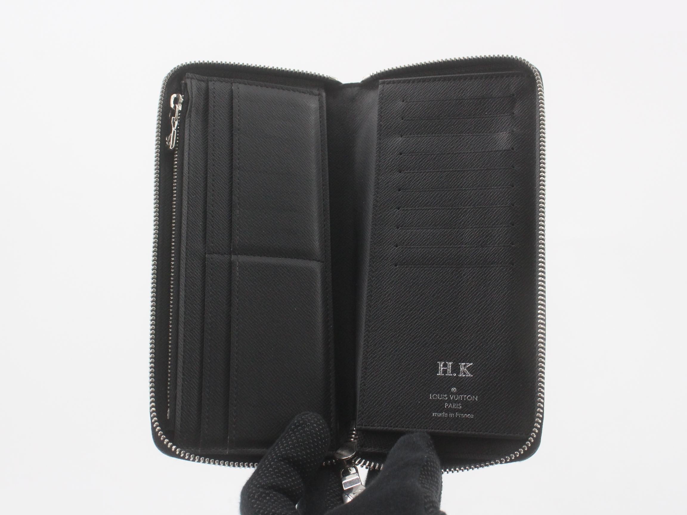 Zippy Wallet Vertical Noir — view 4