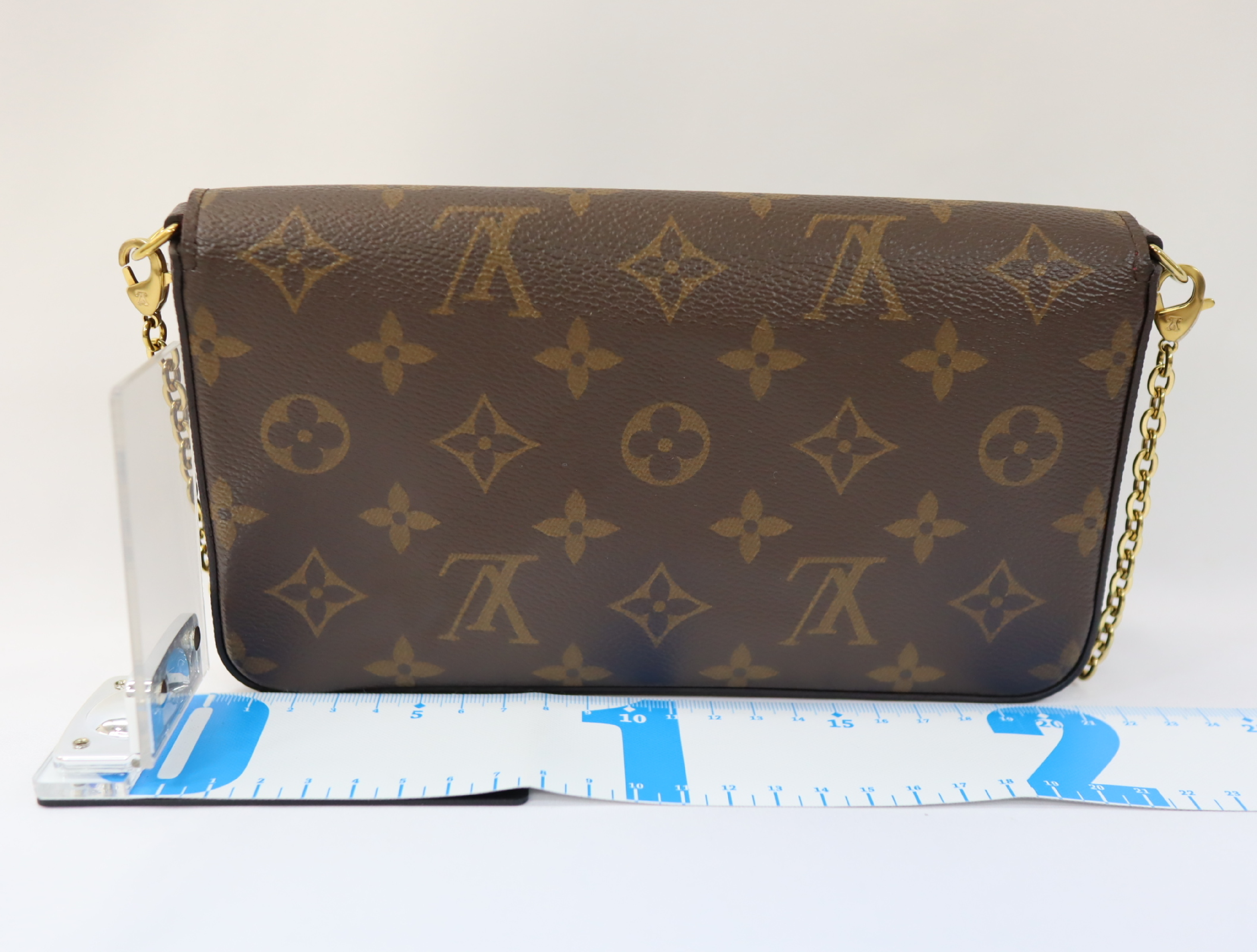 Monogram Pochette Félicie M61276 CA0291 Brown RFID Reactive Shoulder Bag — view 2