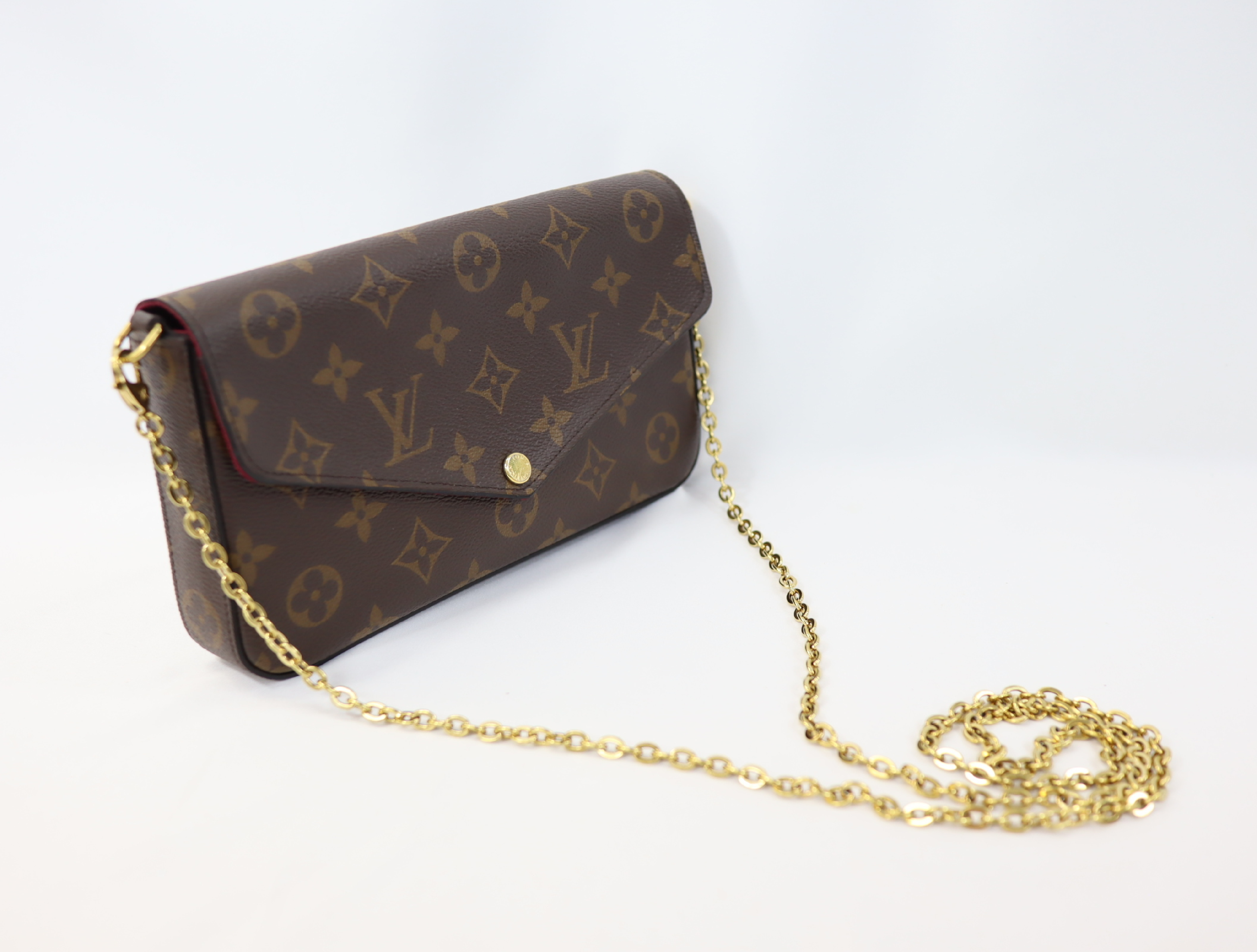 Monogram Pochette Félicie M61276 CA0291 Brown RFID Reactive Shoulder Bag — view 3