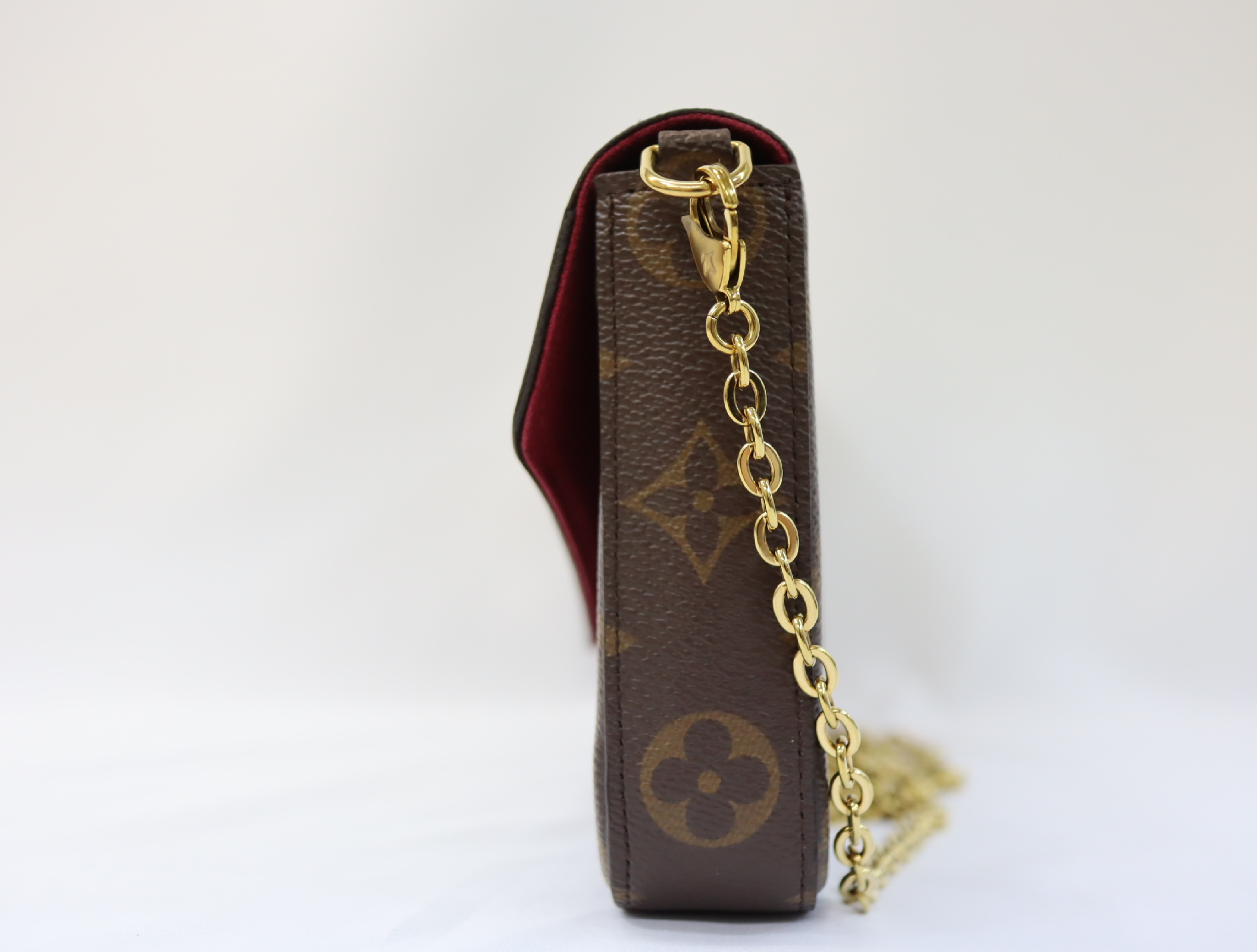 Monogram Pochette Félicie M61276 CA0291 Brown RFID Reactive Shoulder Bag — view 5