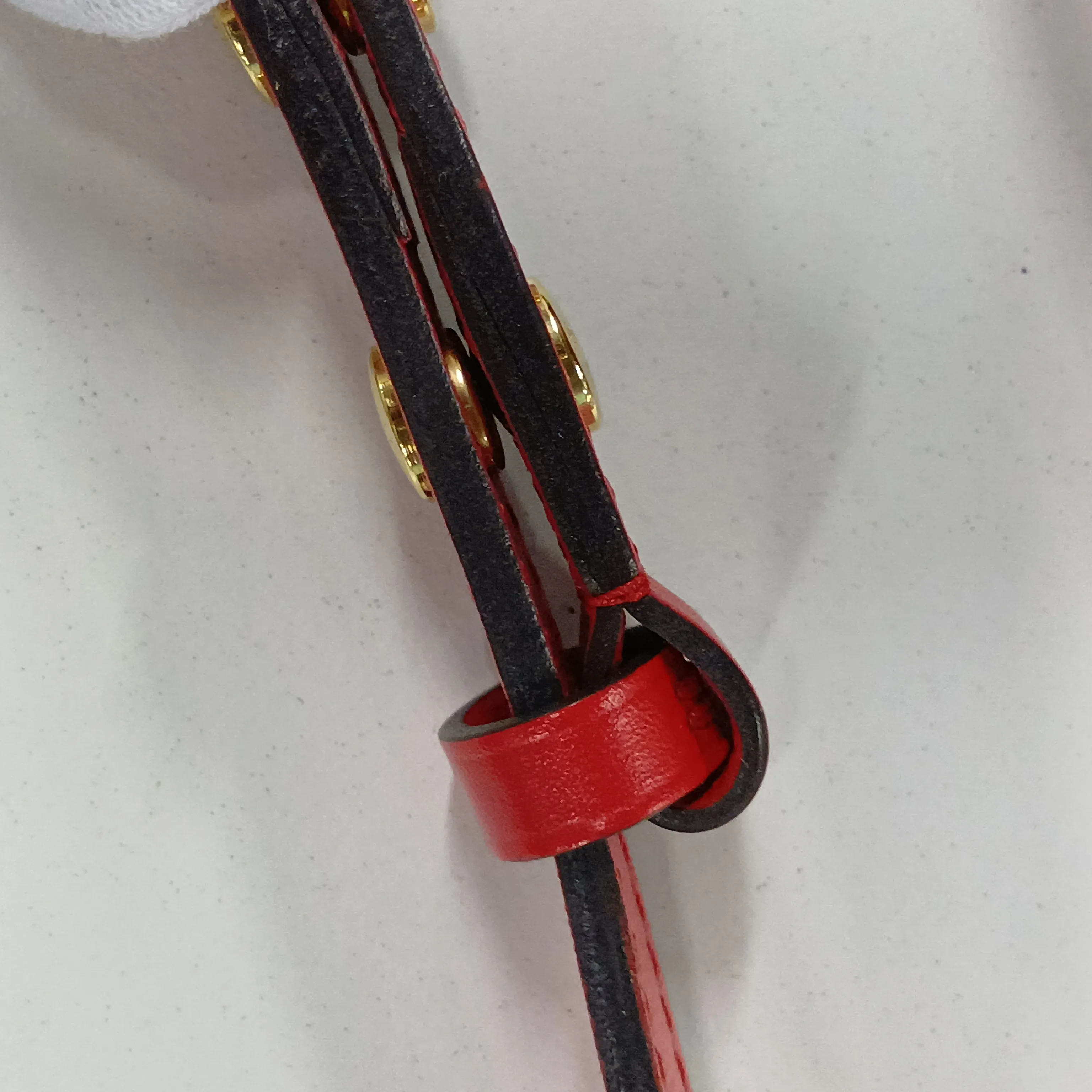 Monogram NeoNoe M44021 RI2169 Red x Brown (RFID detected) — view 11