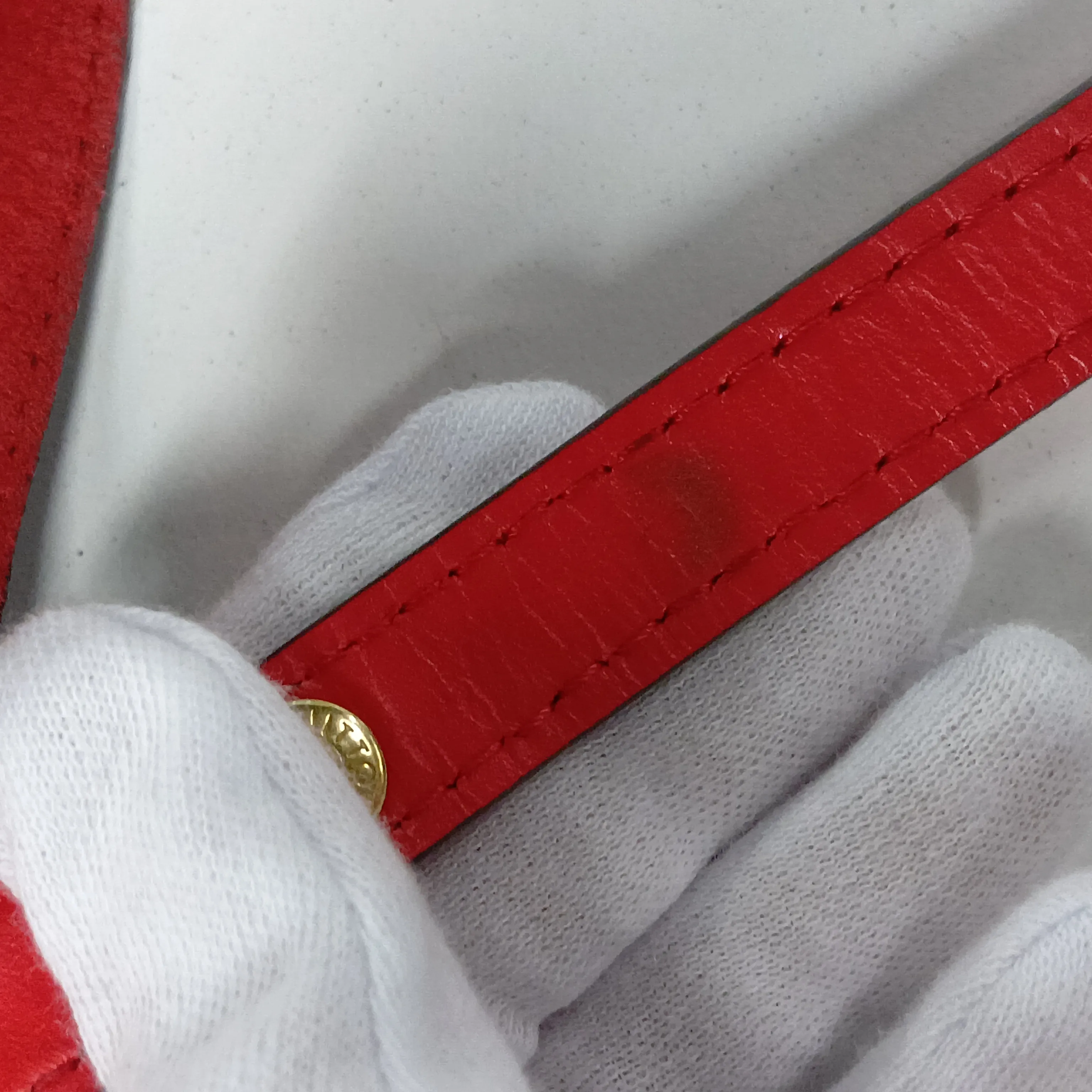 Monogram NeoNoe M44021 RI2169 Red x Brown (RFID detected) — view 15