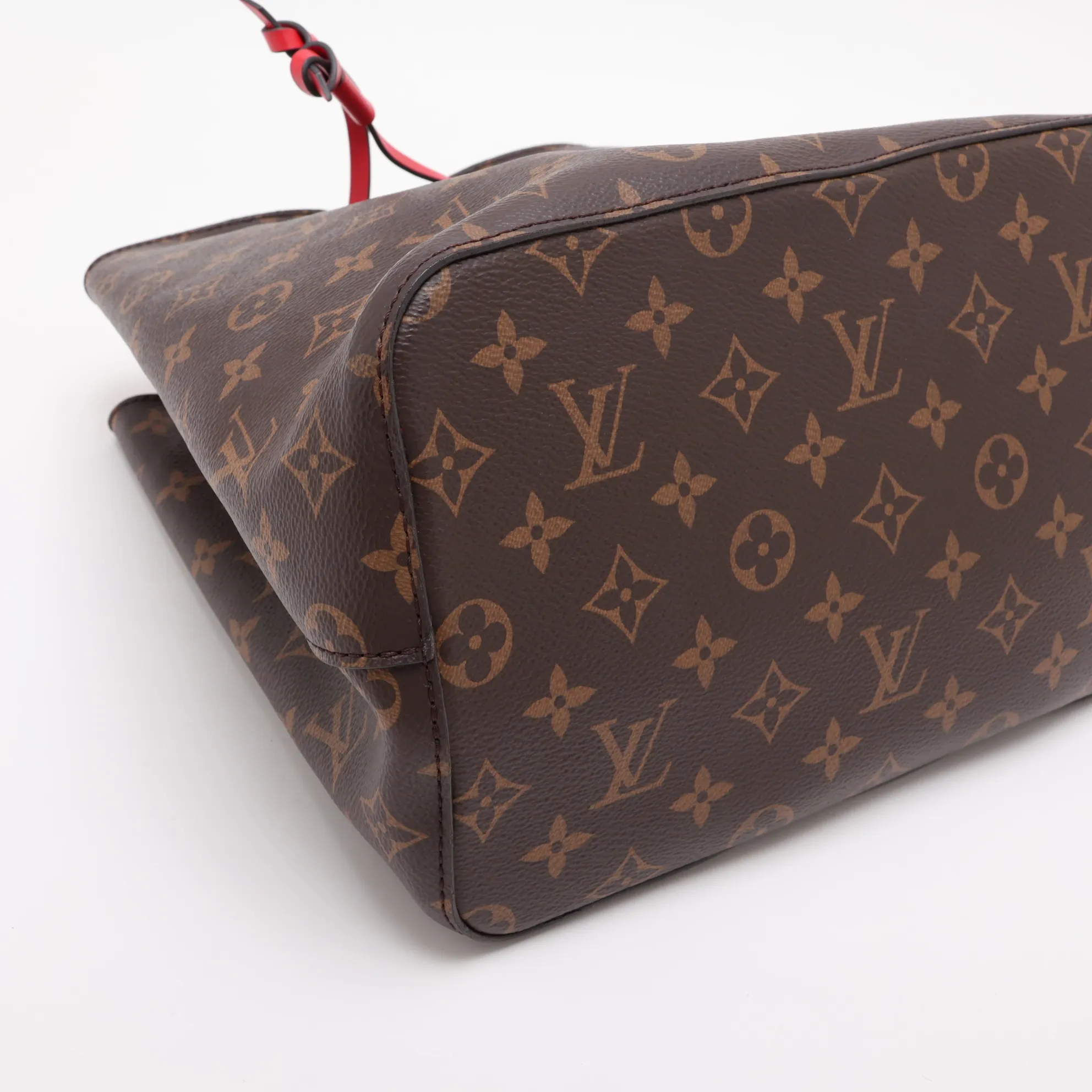 Monogram NeoNoe M44021 RI2169 Red x Brown (RFID detected) — view 4