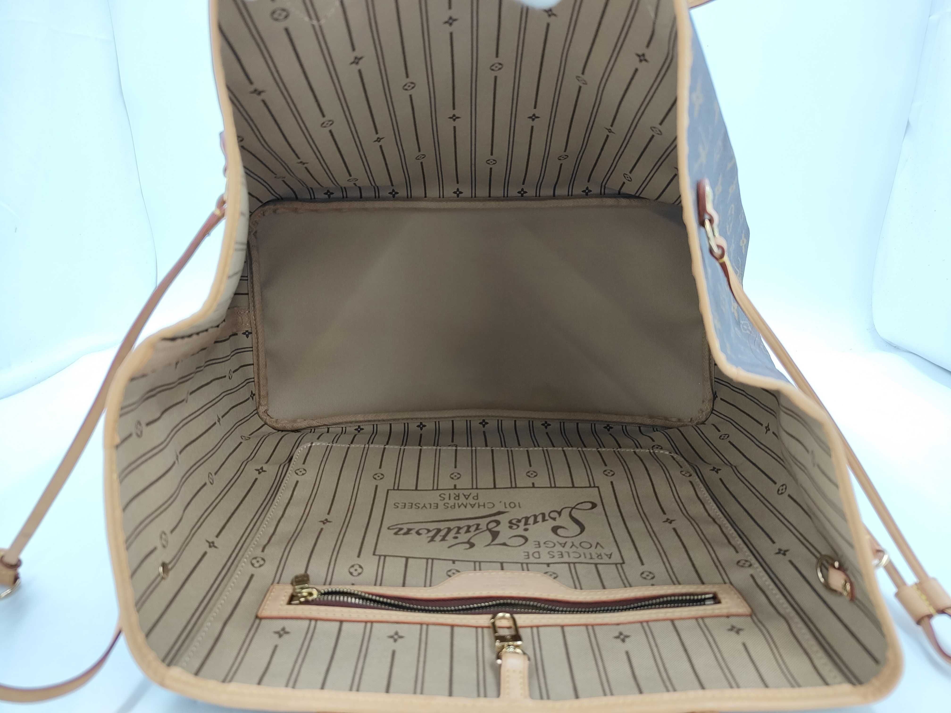 Monogram LV Neverfull GM Tote Bag — view 8
