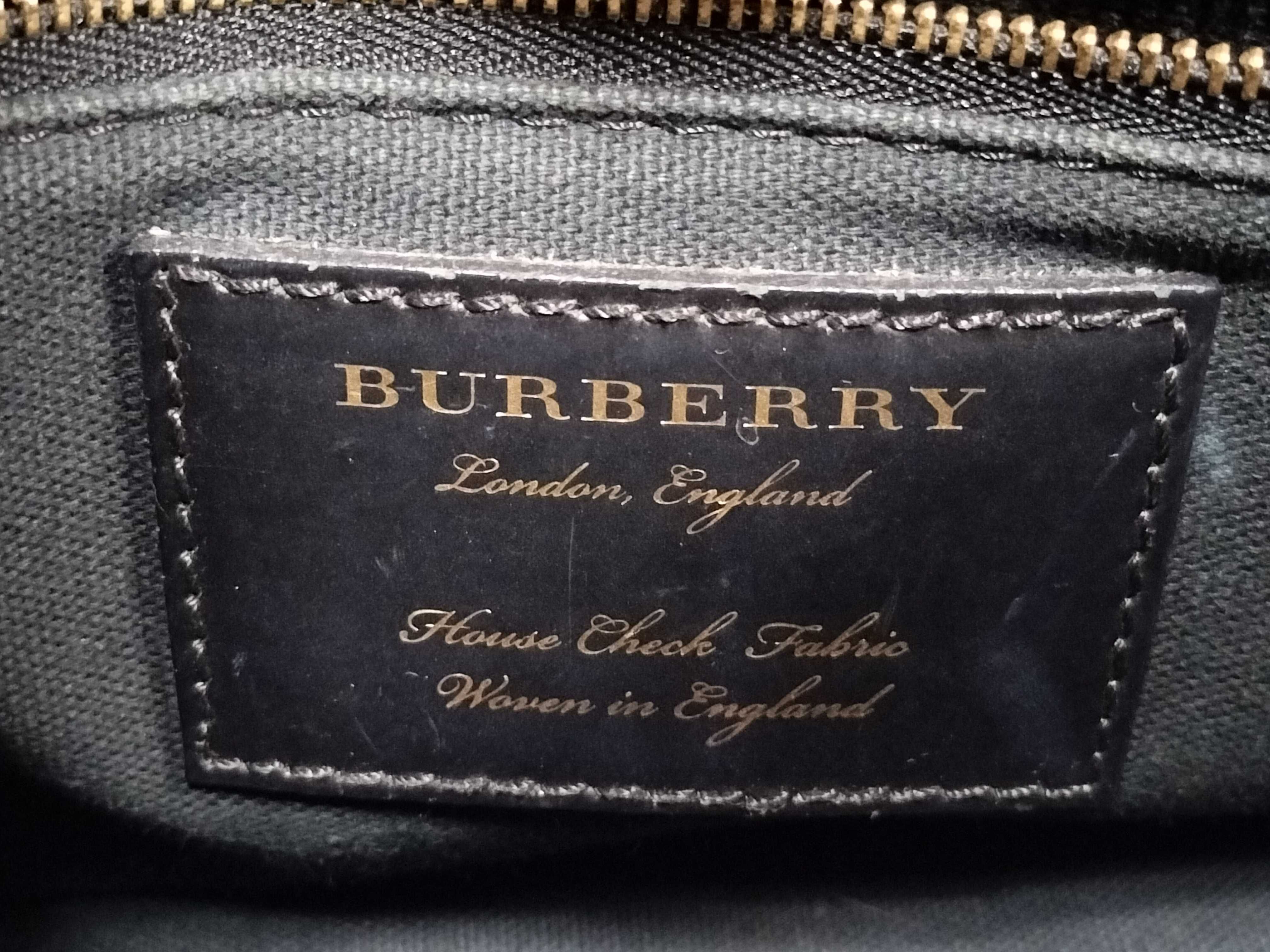 Leather Check 2-Way Handbag — view 12
