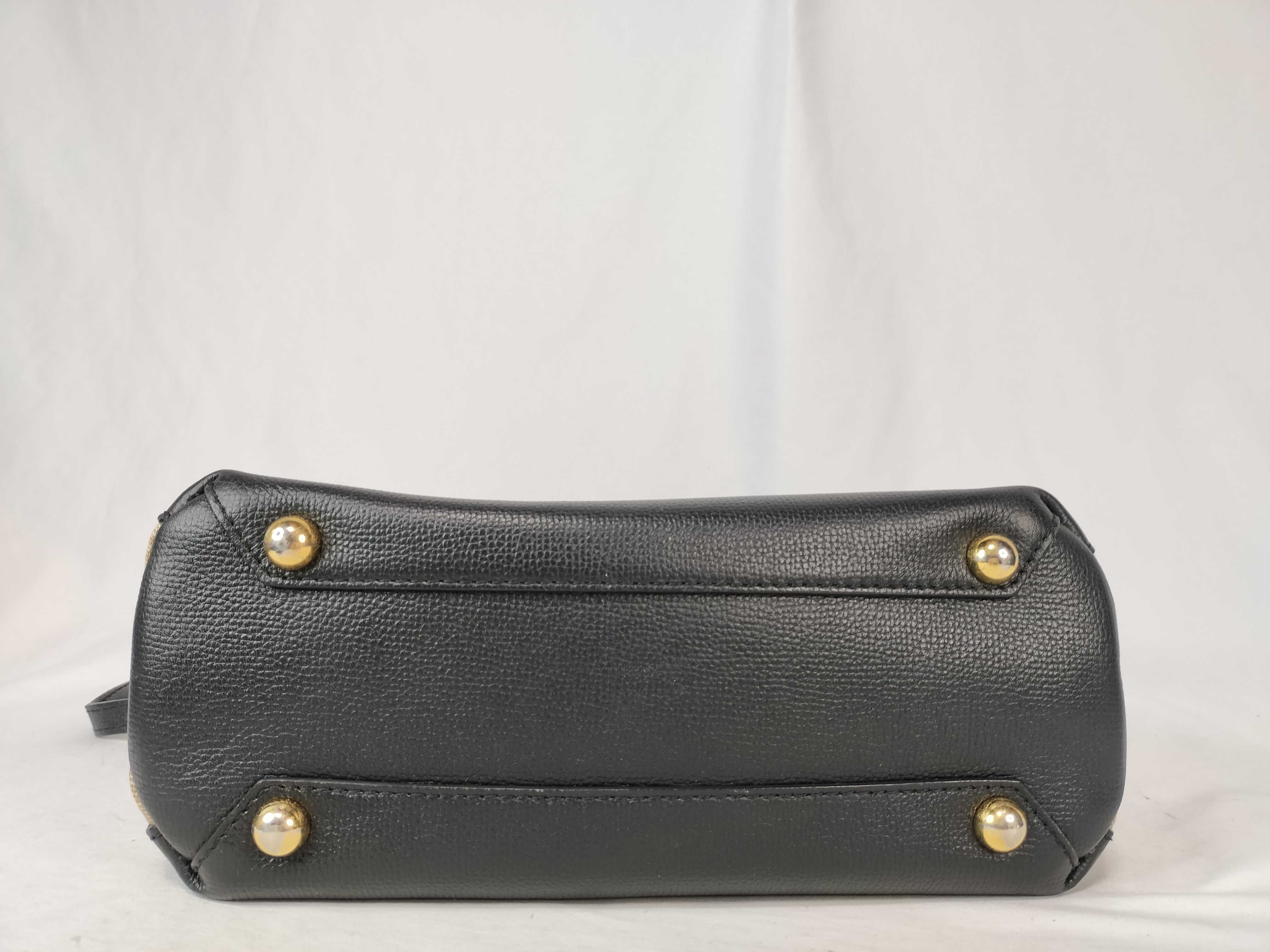 Leather Check 2-Way Handbag — view 8
