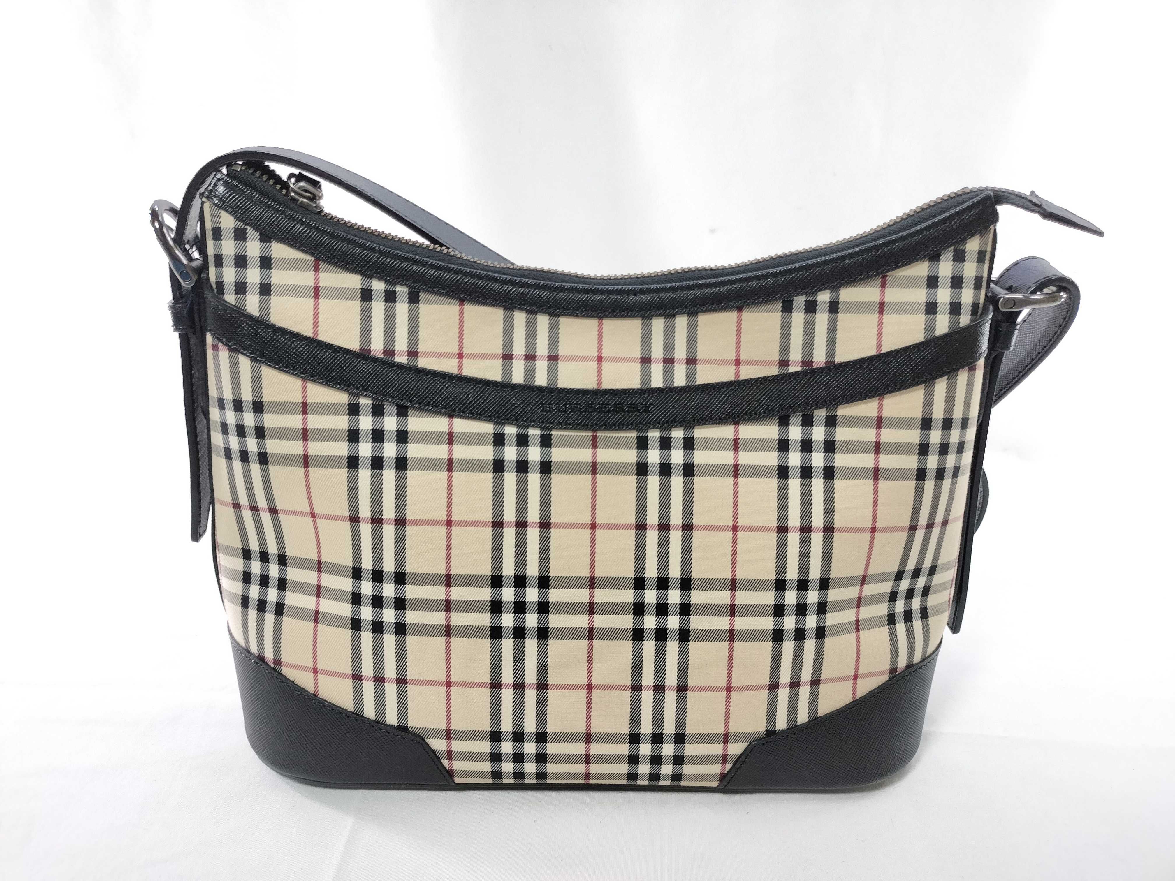 Check Shoulder Bag