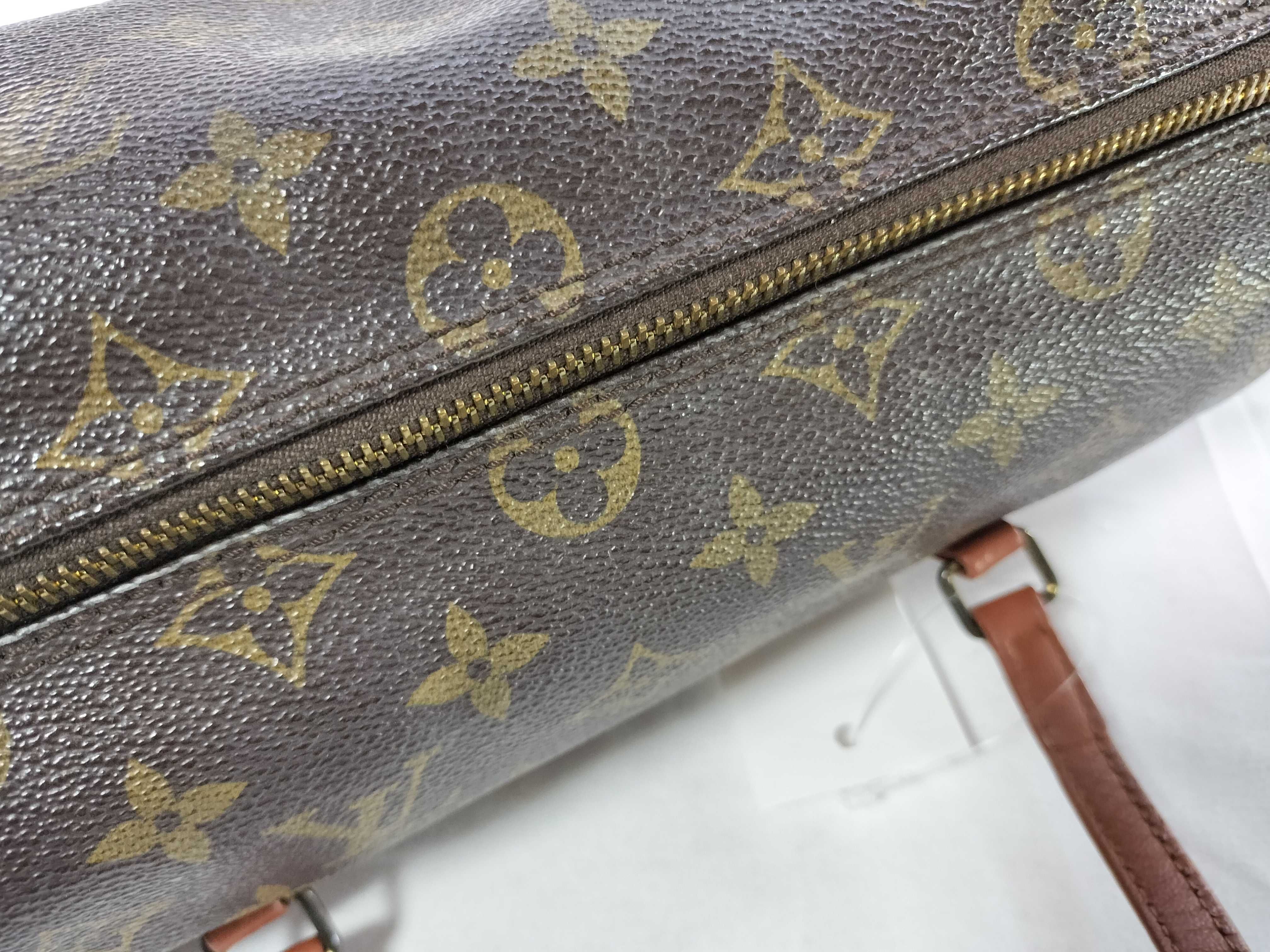 Monogram Old Papillon Tote Bag — view 6