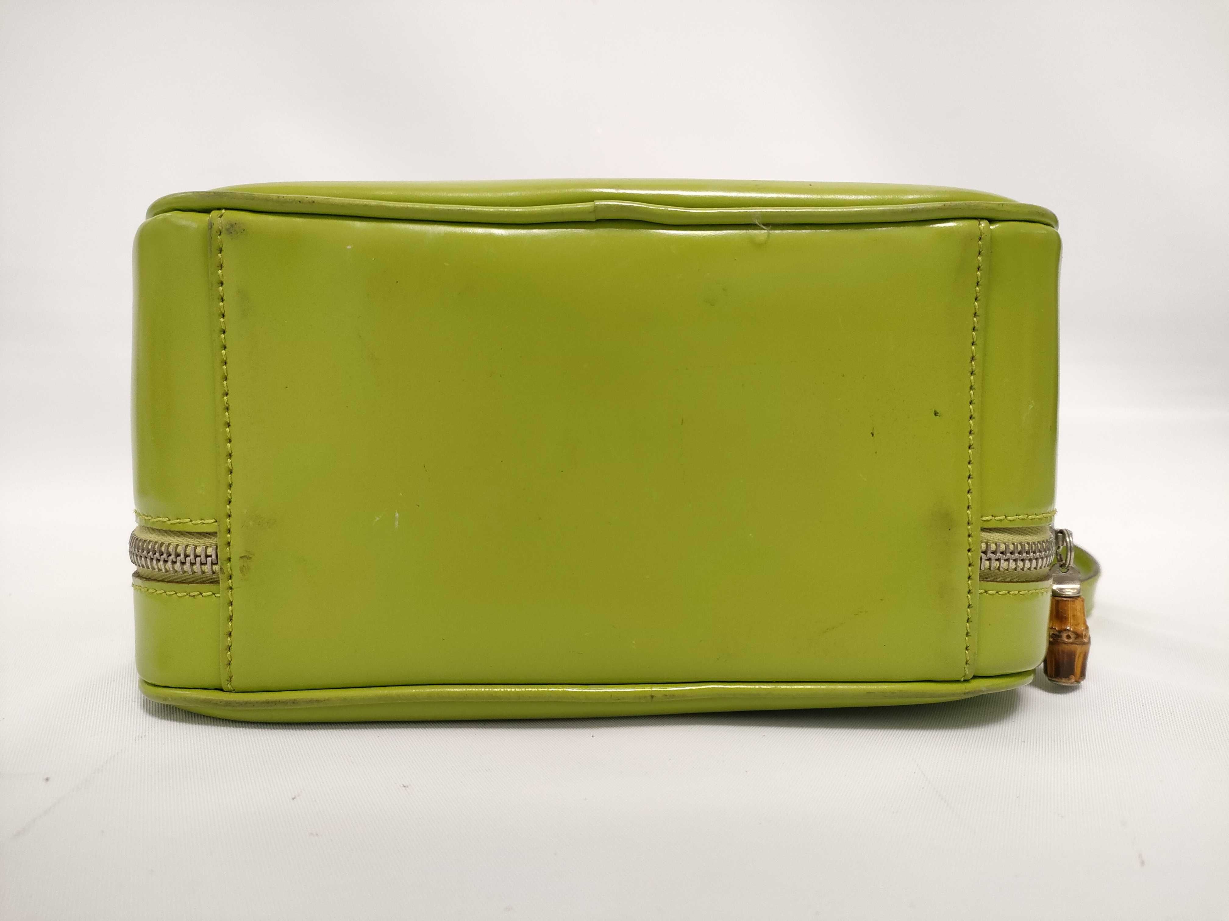 2-way Vanity Shoulder Bag Bamboo Handbag — view 4