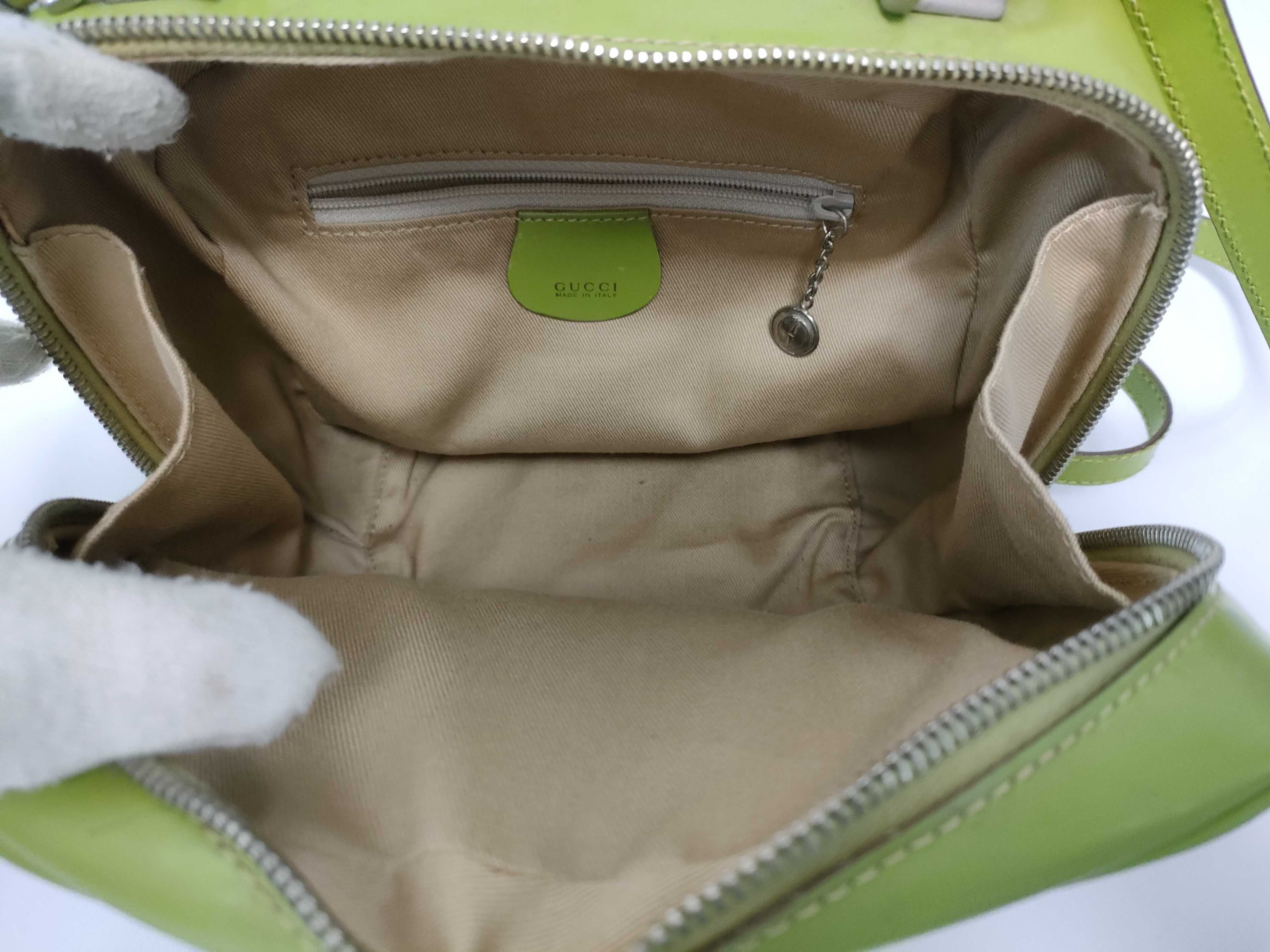 2-way Vanity Shoulder Bag Bamboo Handbag — view 8