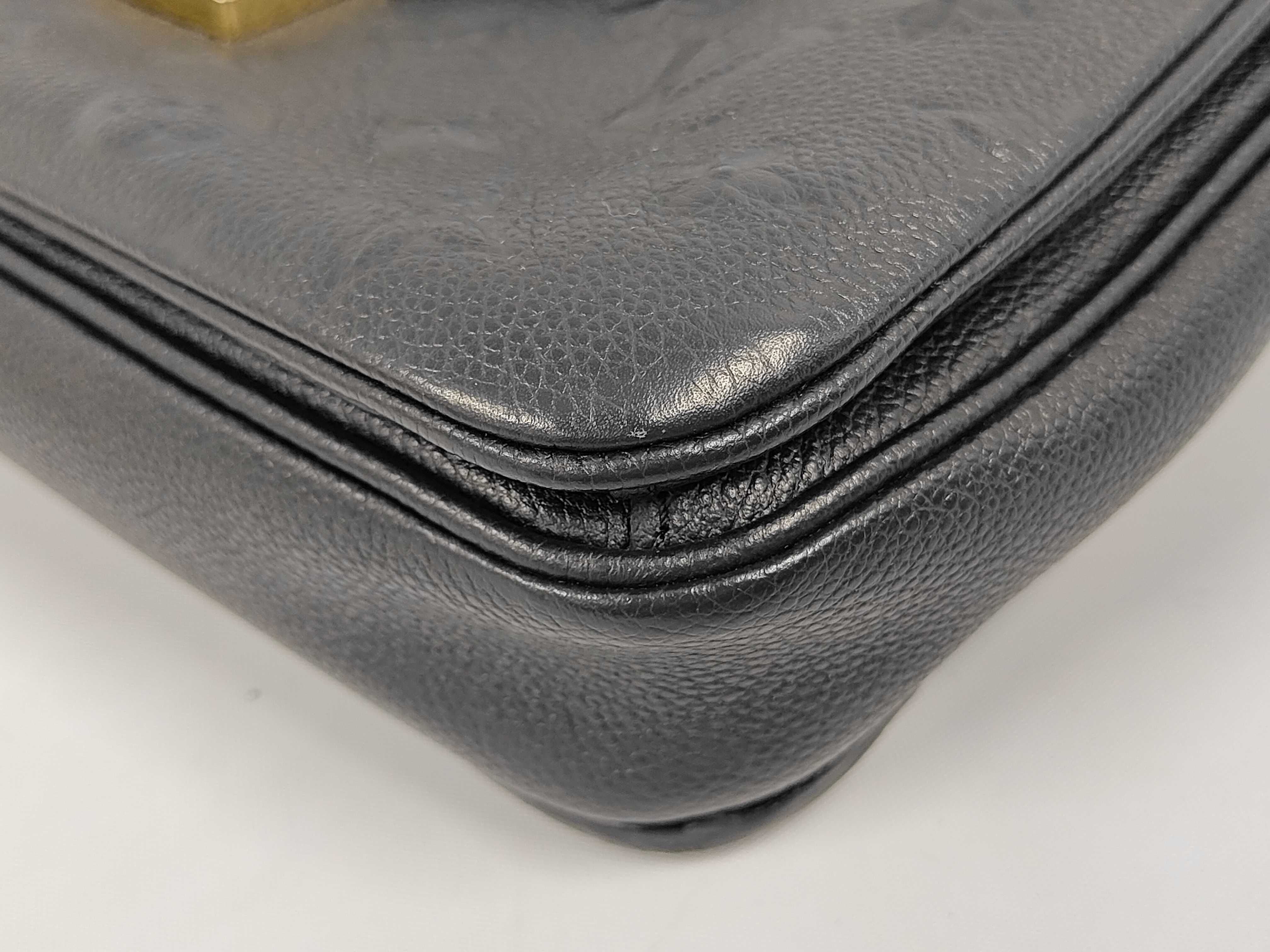 Monogram Empreinte Pochette Métis MM M41487 GI3199 Black (RFID detected) Handbag — view 5