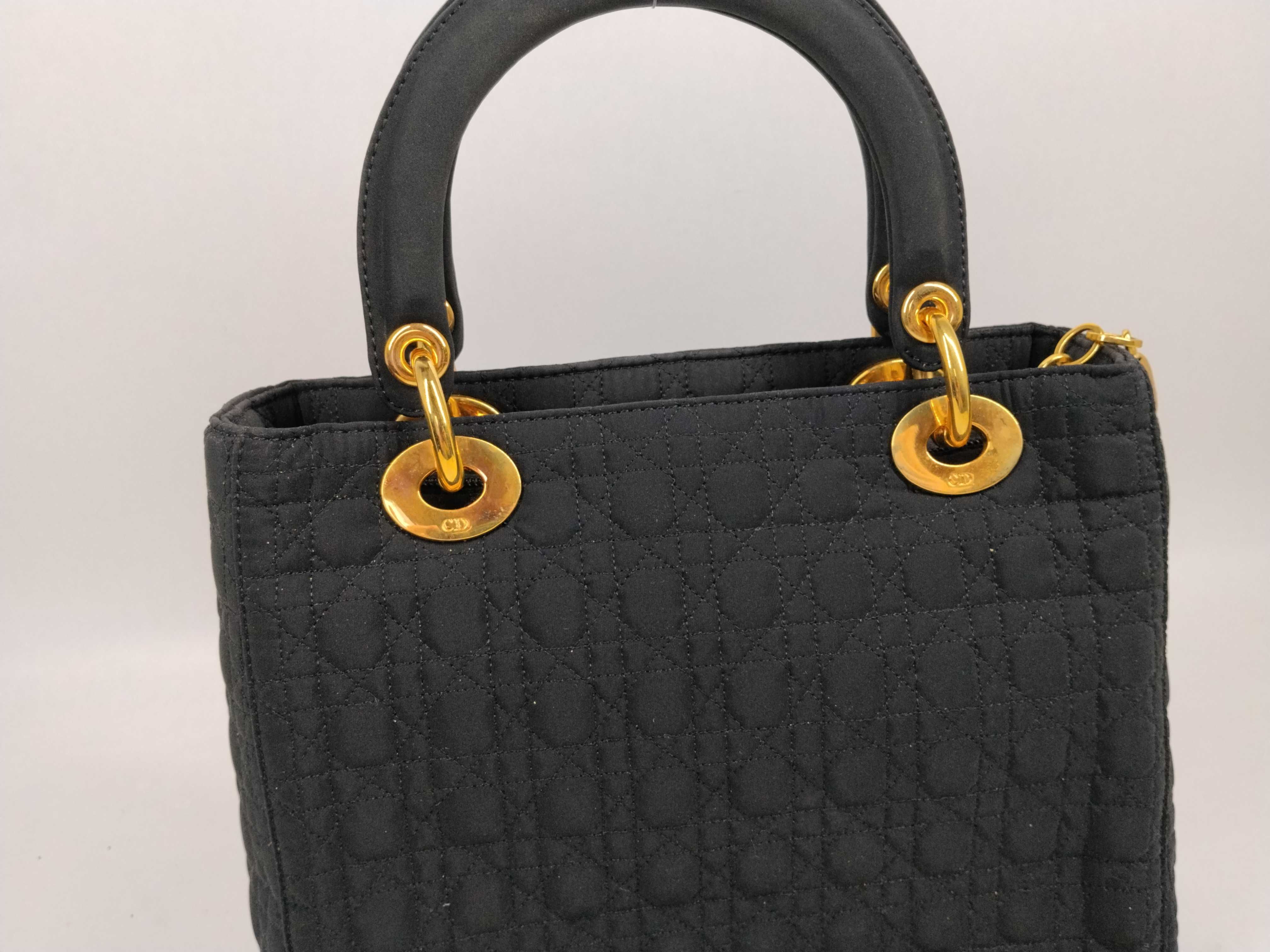 Lady Dior Cannage Handbag — view 3