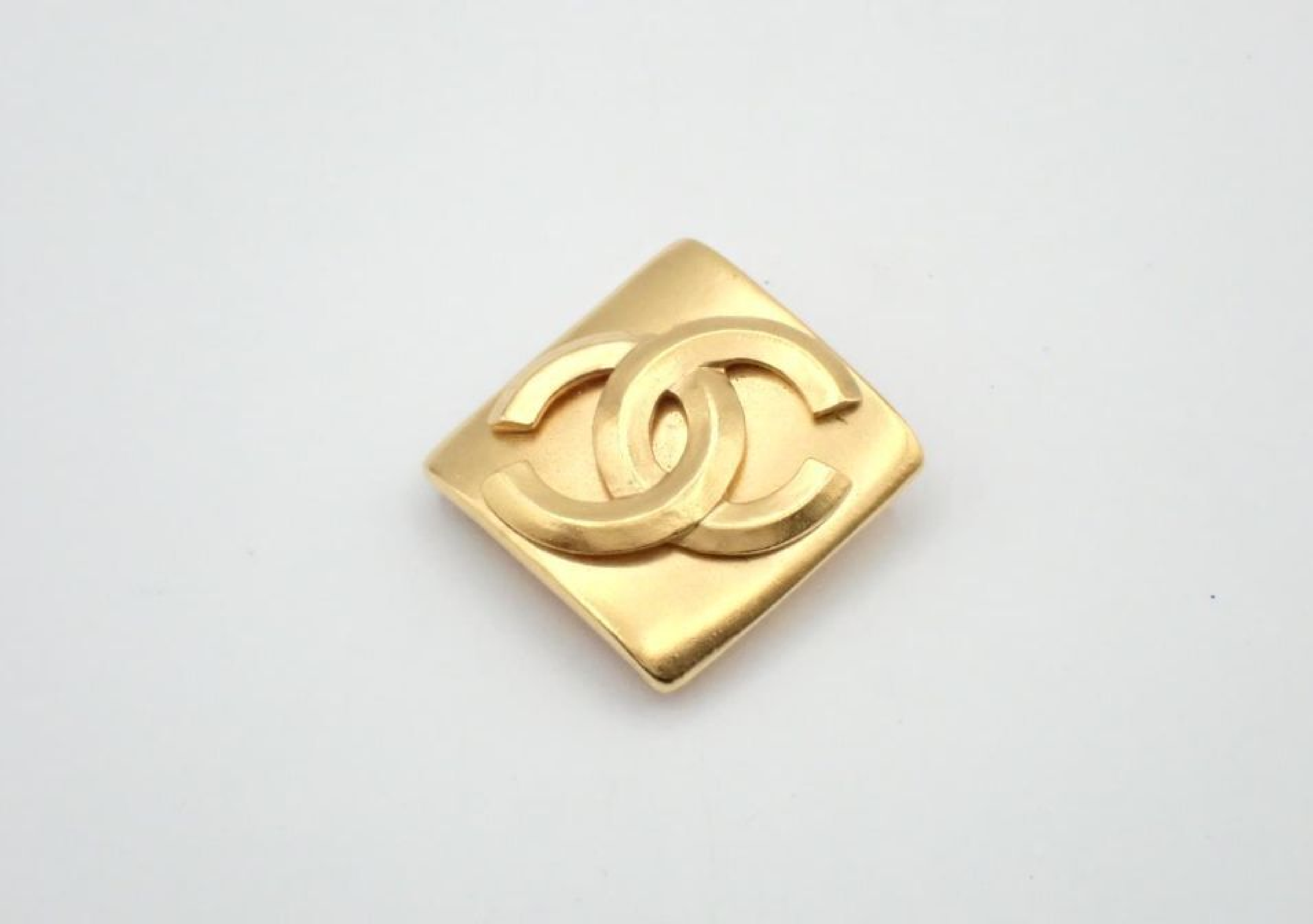 Coco Mark Gold Brooch (with embellishments)