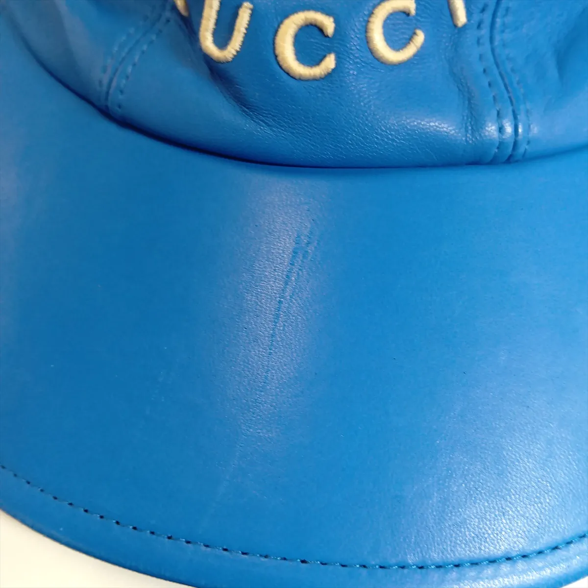 x Adidas 724622 Logo Cap, Size S (56cm), Lambskin, Blue. — view 9