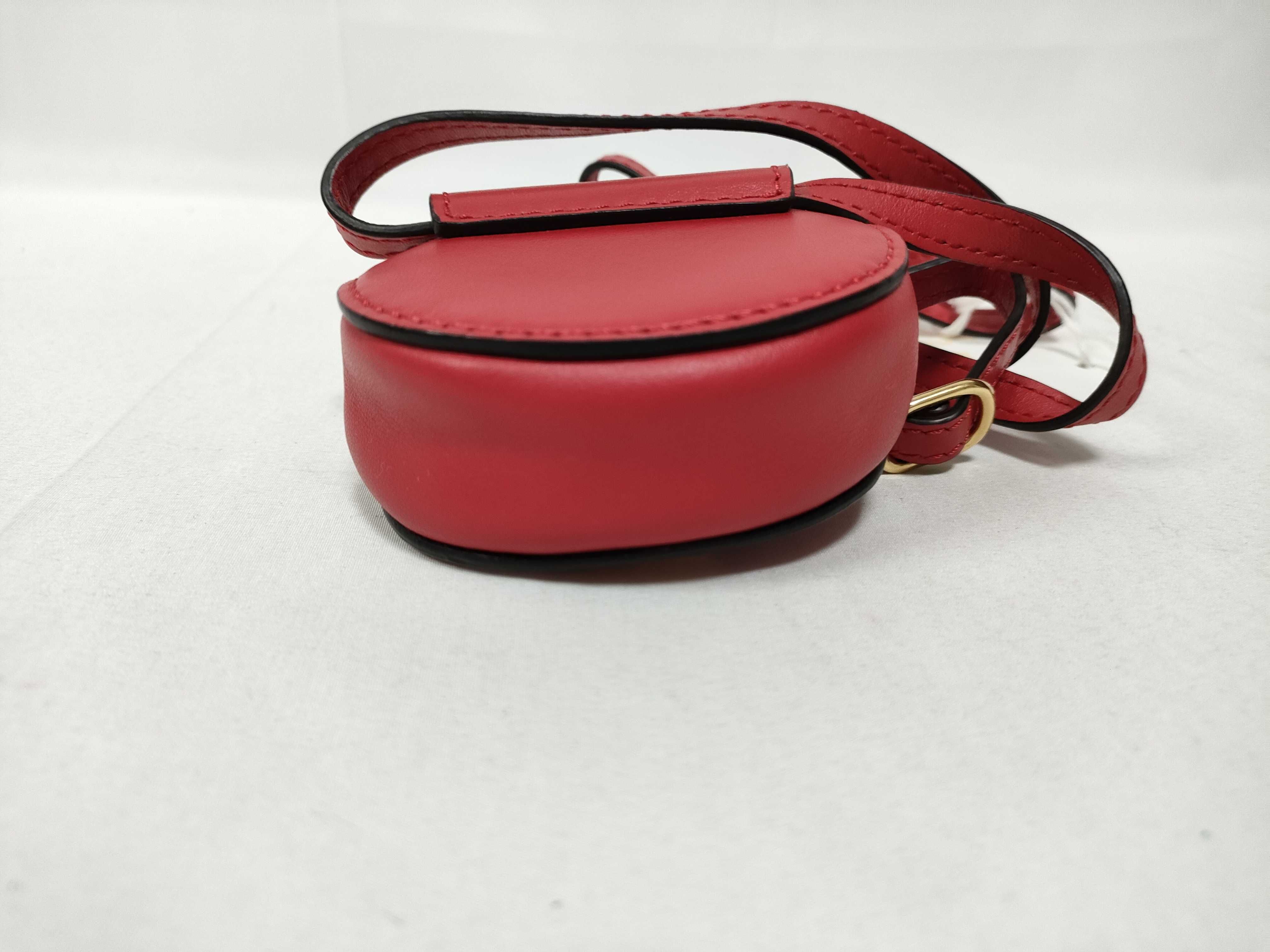 mini bracelet shoulder bag, red — view 3