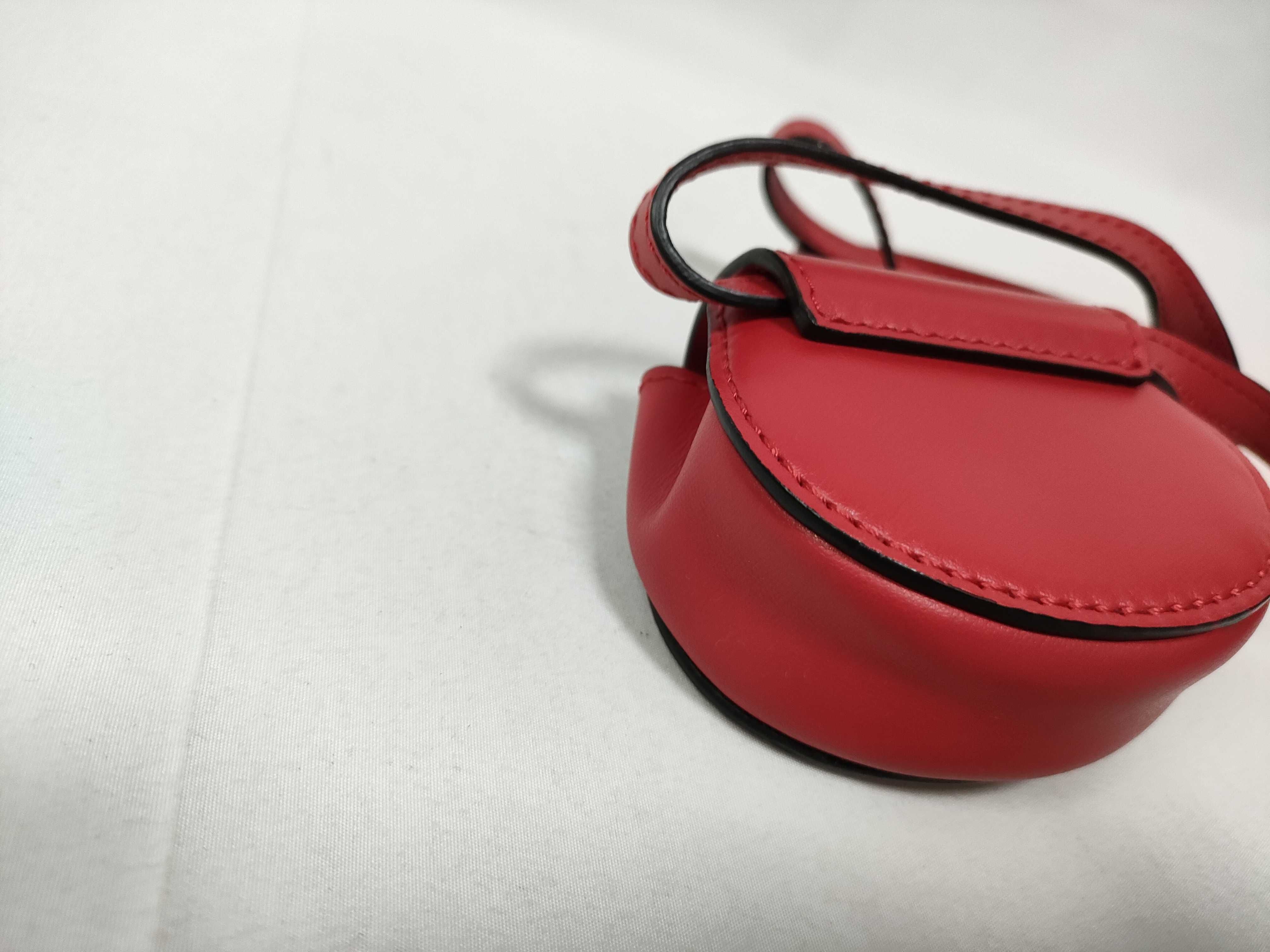 mini bracelet shoulder bag, red — view 4