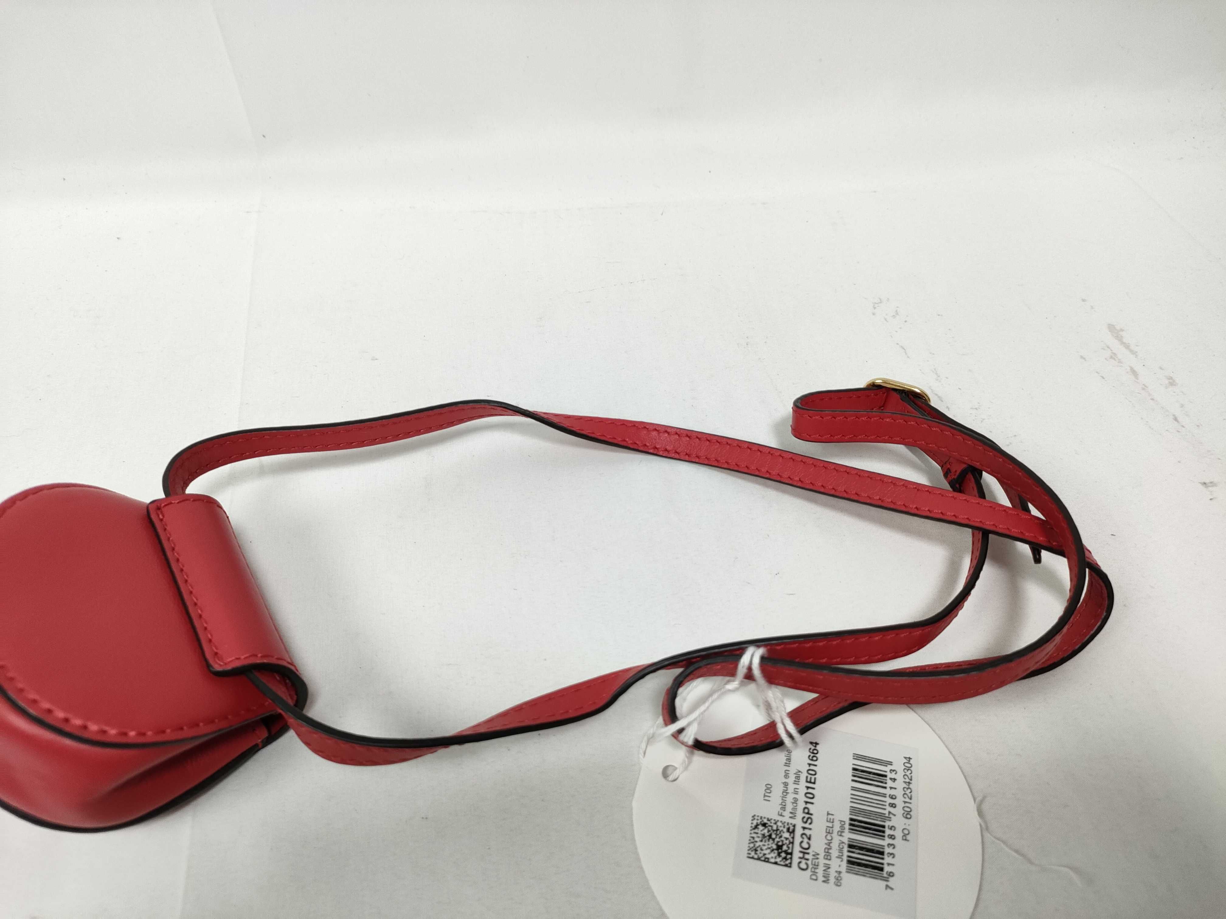 mini bracelet shoulder bag, red — view 8