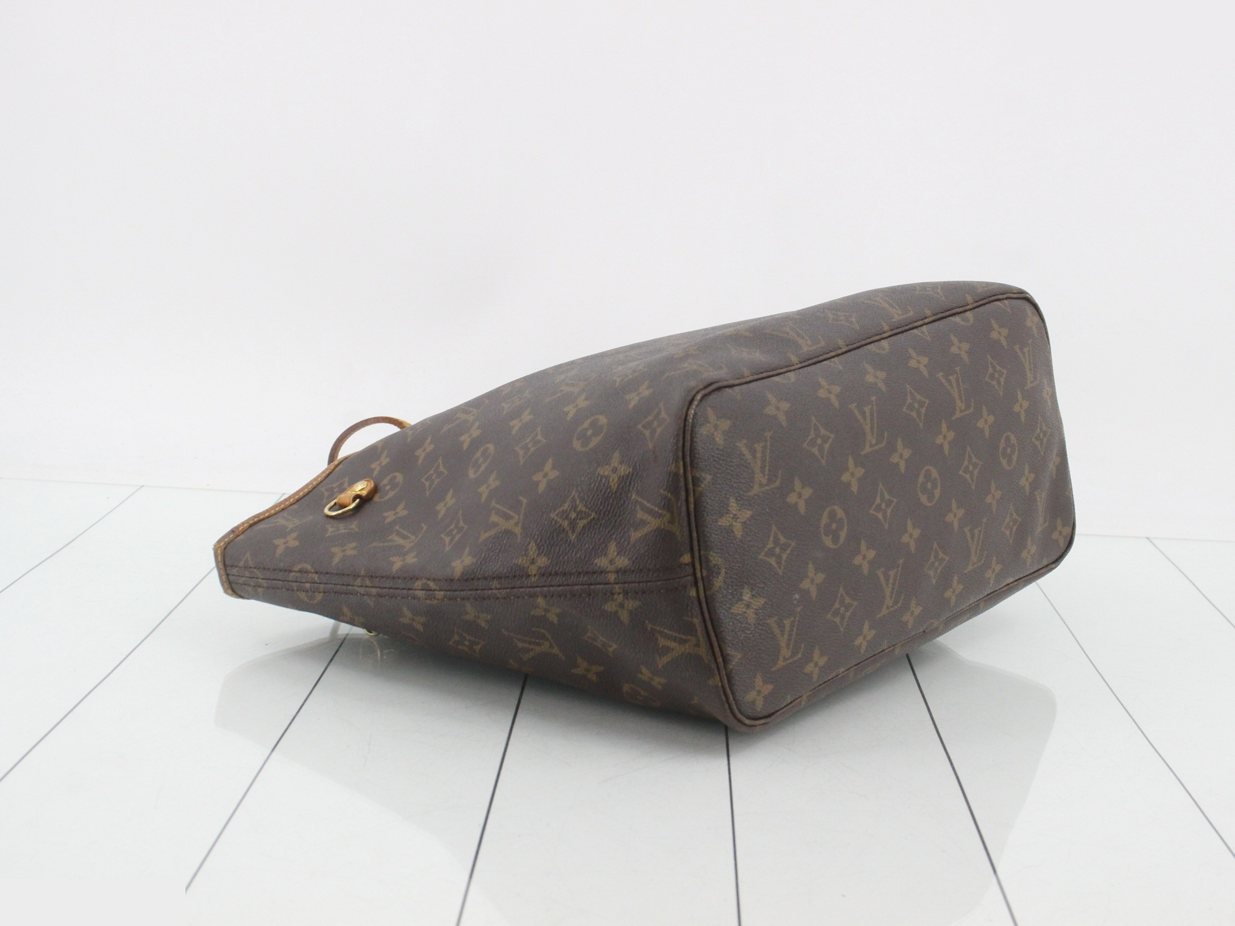M40156 Neverfull MM Tote Bag, Monogram, Brown — view 5