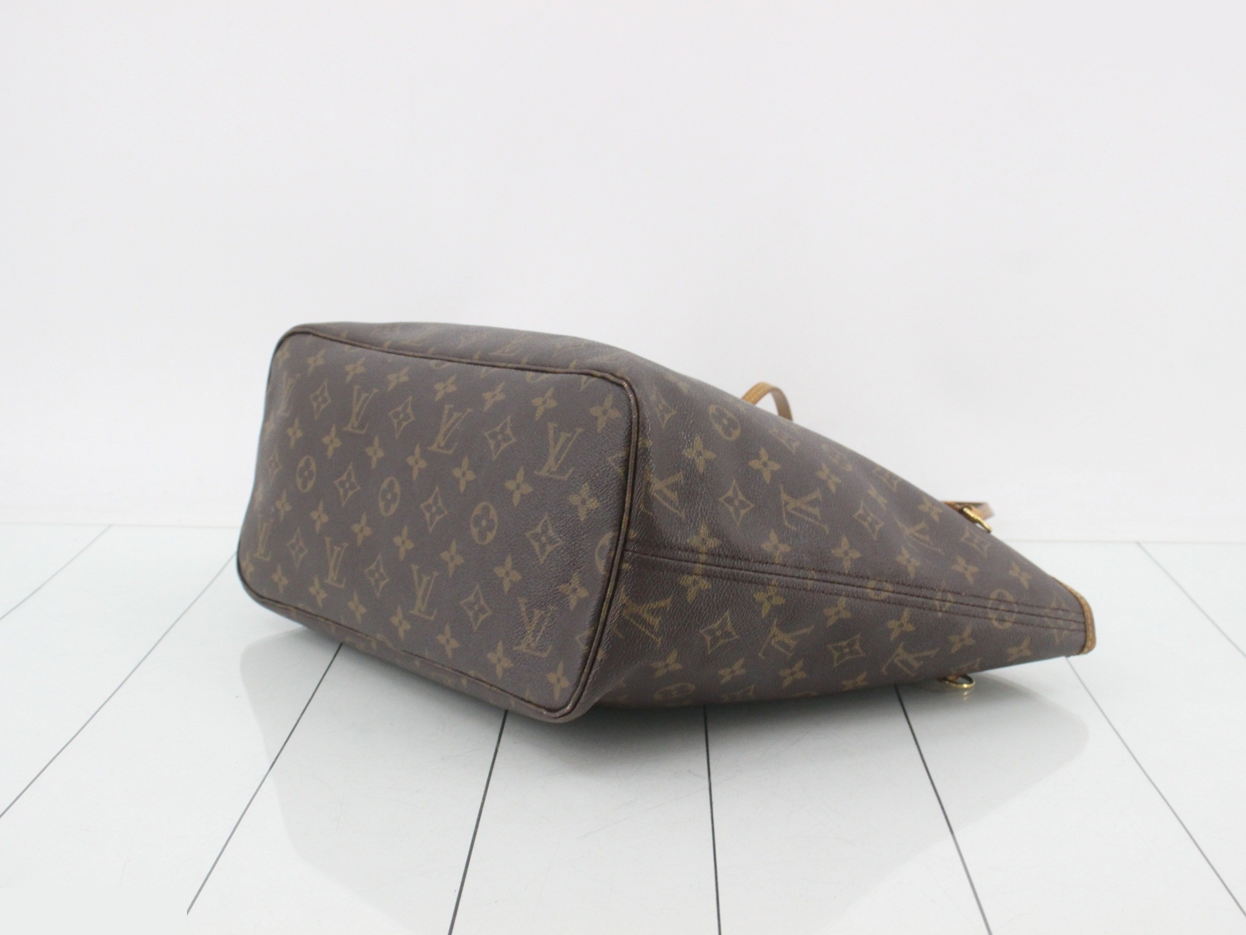 M40156 Neverfull MM Tote Bag, Monogram, Brown — view 6
