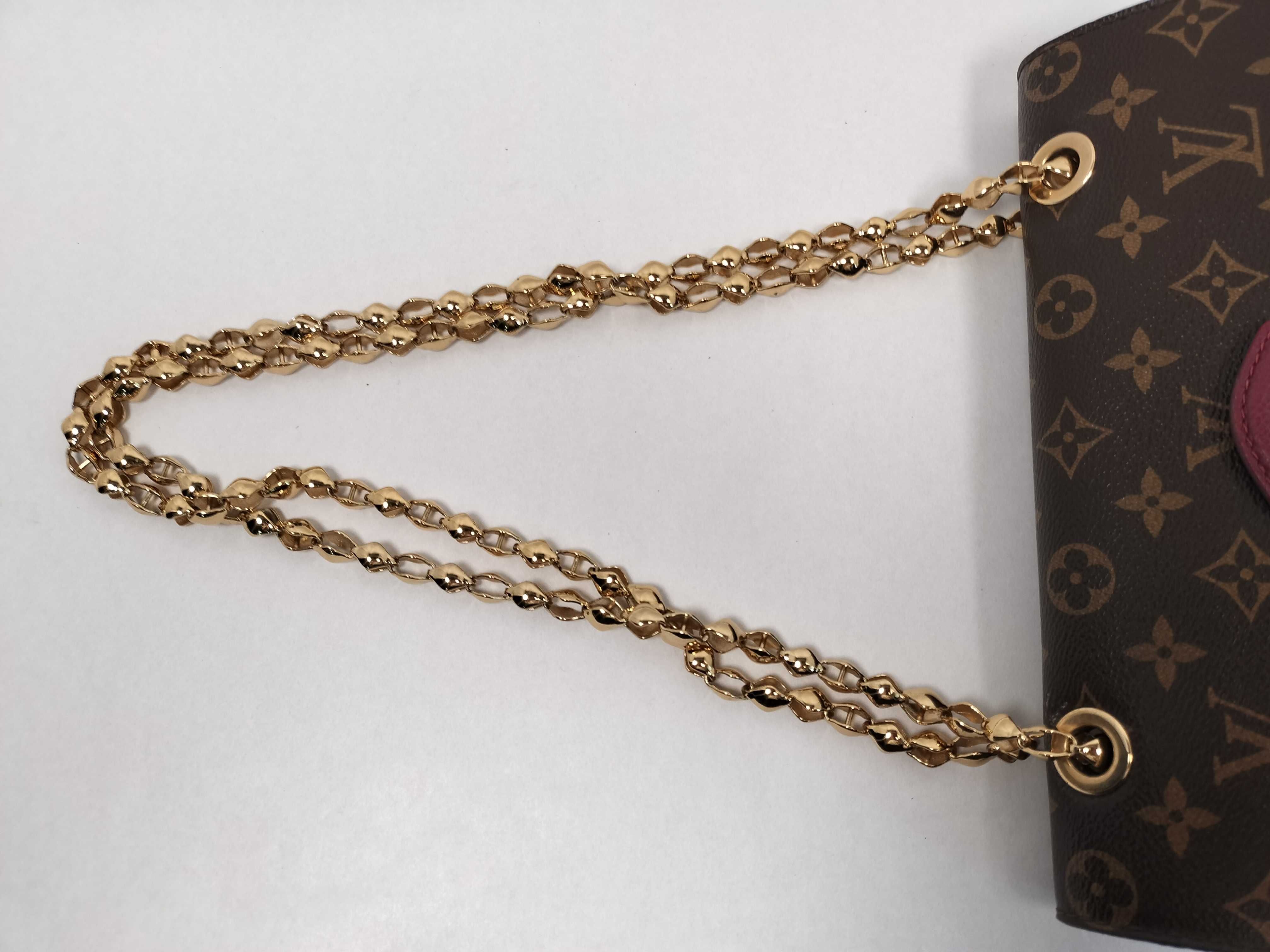 Monogram Chain Shoulder Bag — view 3
