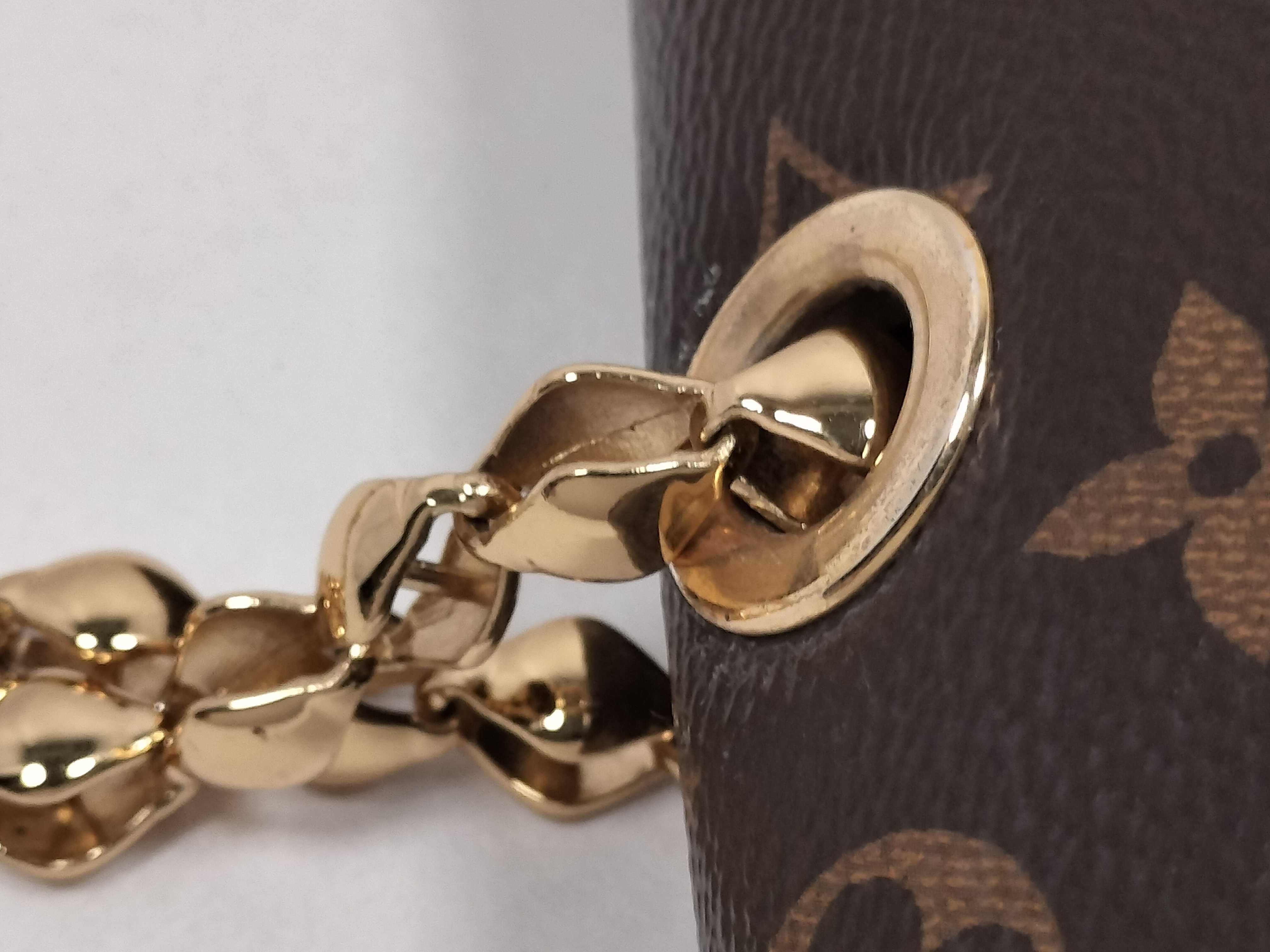 Monogram Chain Shoulder Bag — view 5