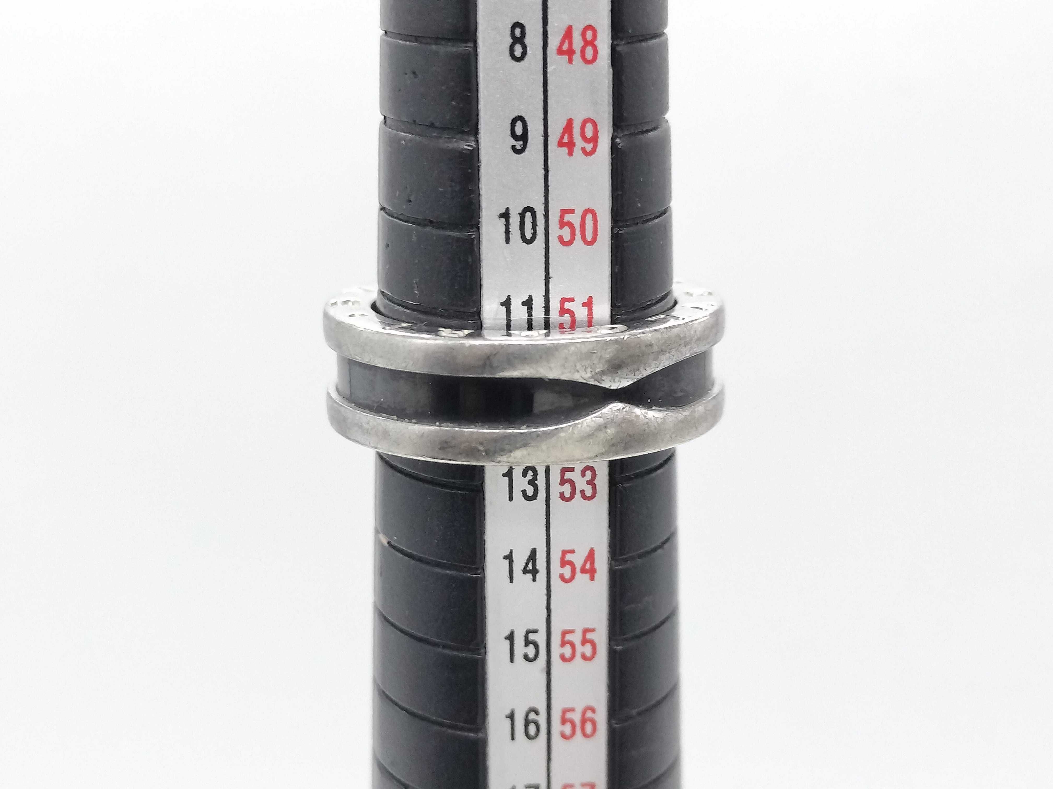 Black Ceramic 6.8g SV925 Ring — view 5