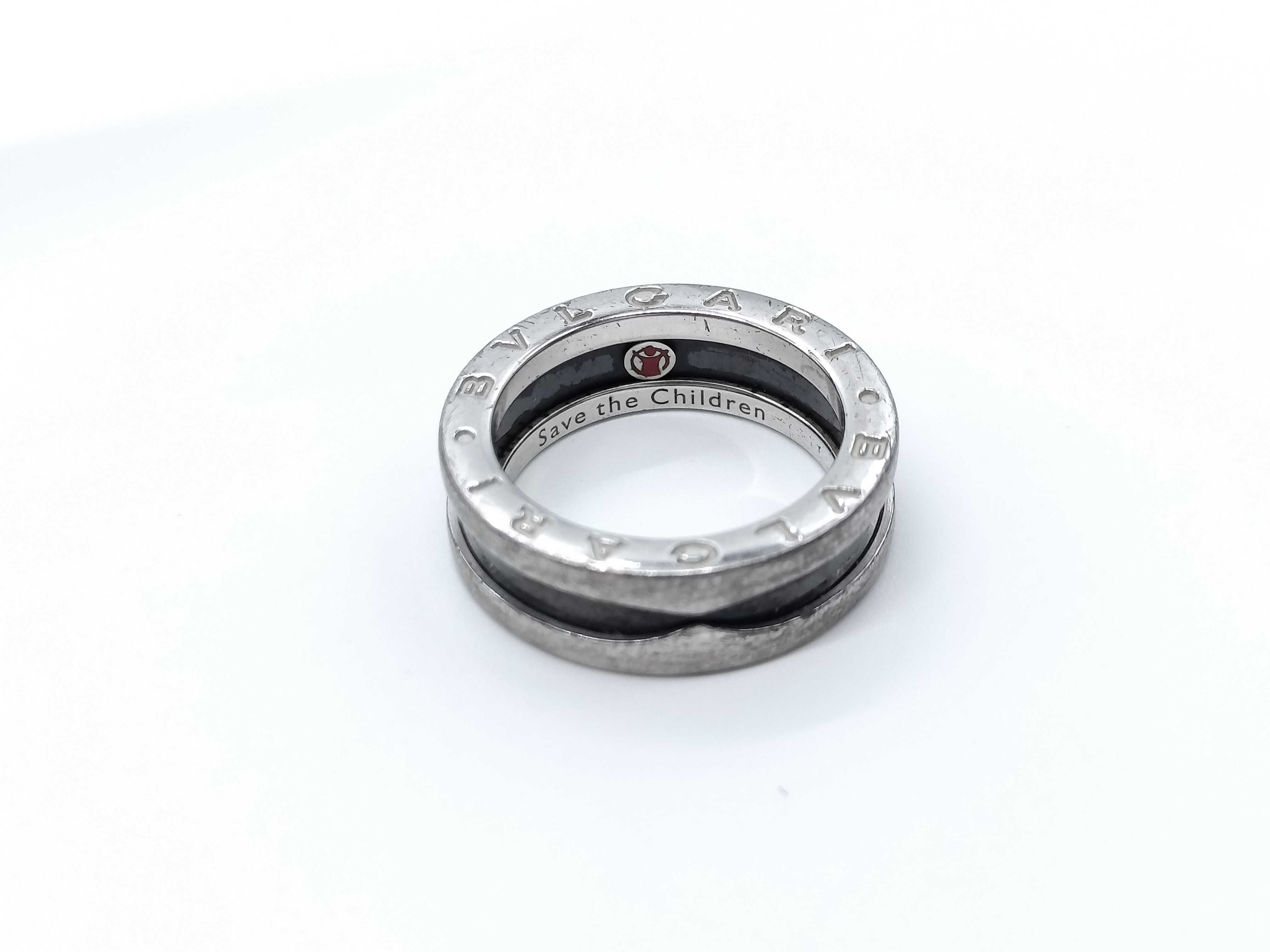 Black Ceramic 6.8g SV925 Ring — view 6