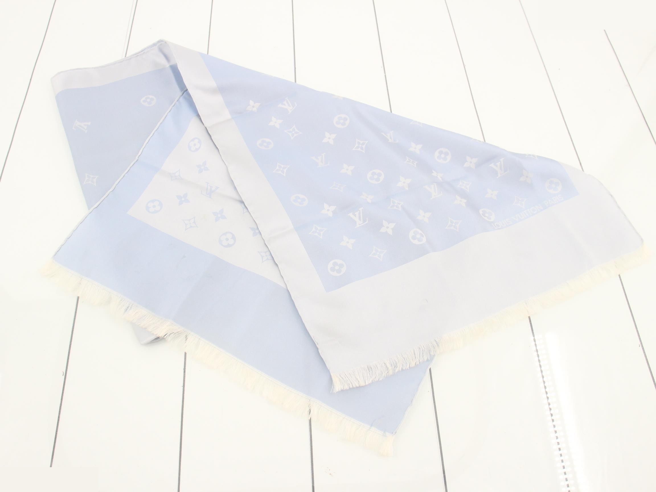 Echarpe Capri scarf, light blue — view 2