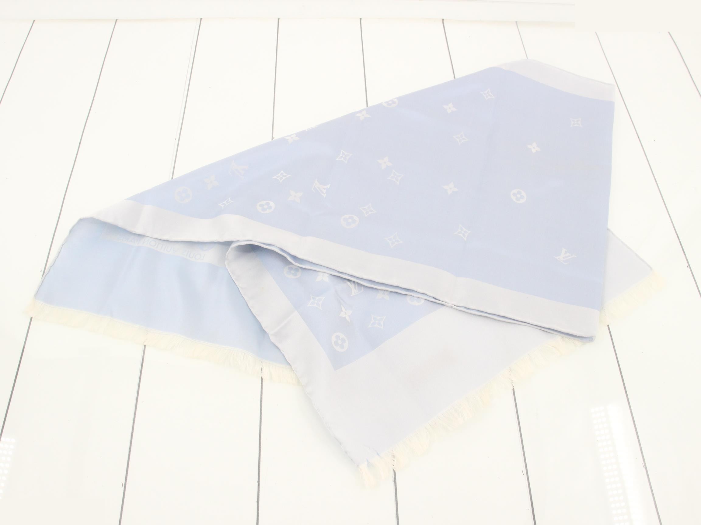 Echarpe Capri scarf, light blue — view 3