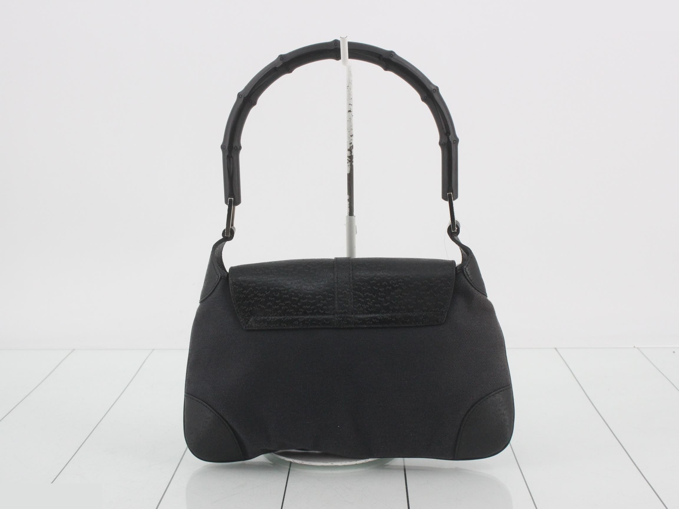 Kandinsky handbag, black, bamboo — view 2