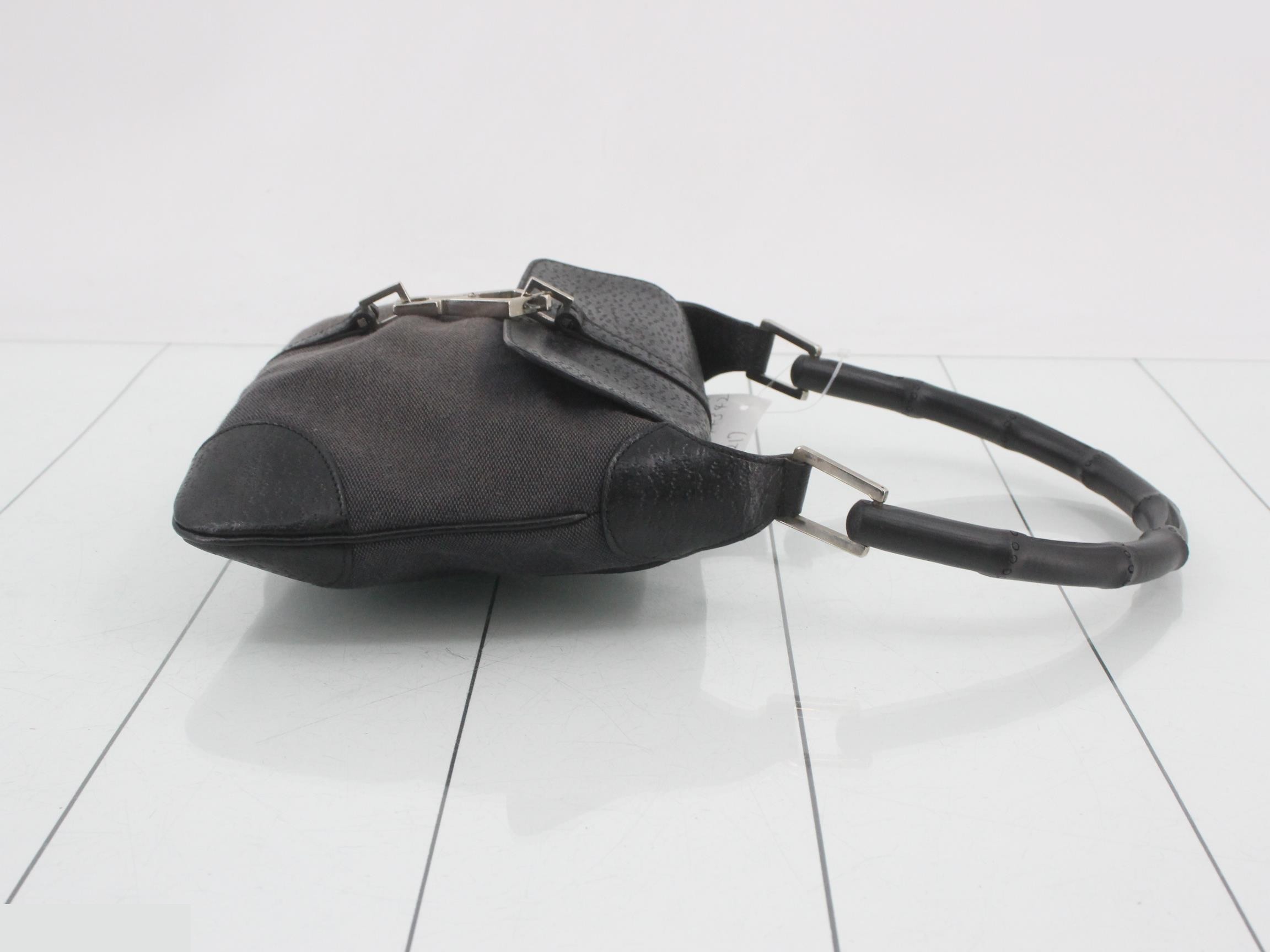 Kandinsky handbag, black, bamboo — view 3