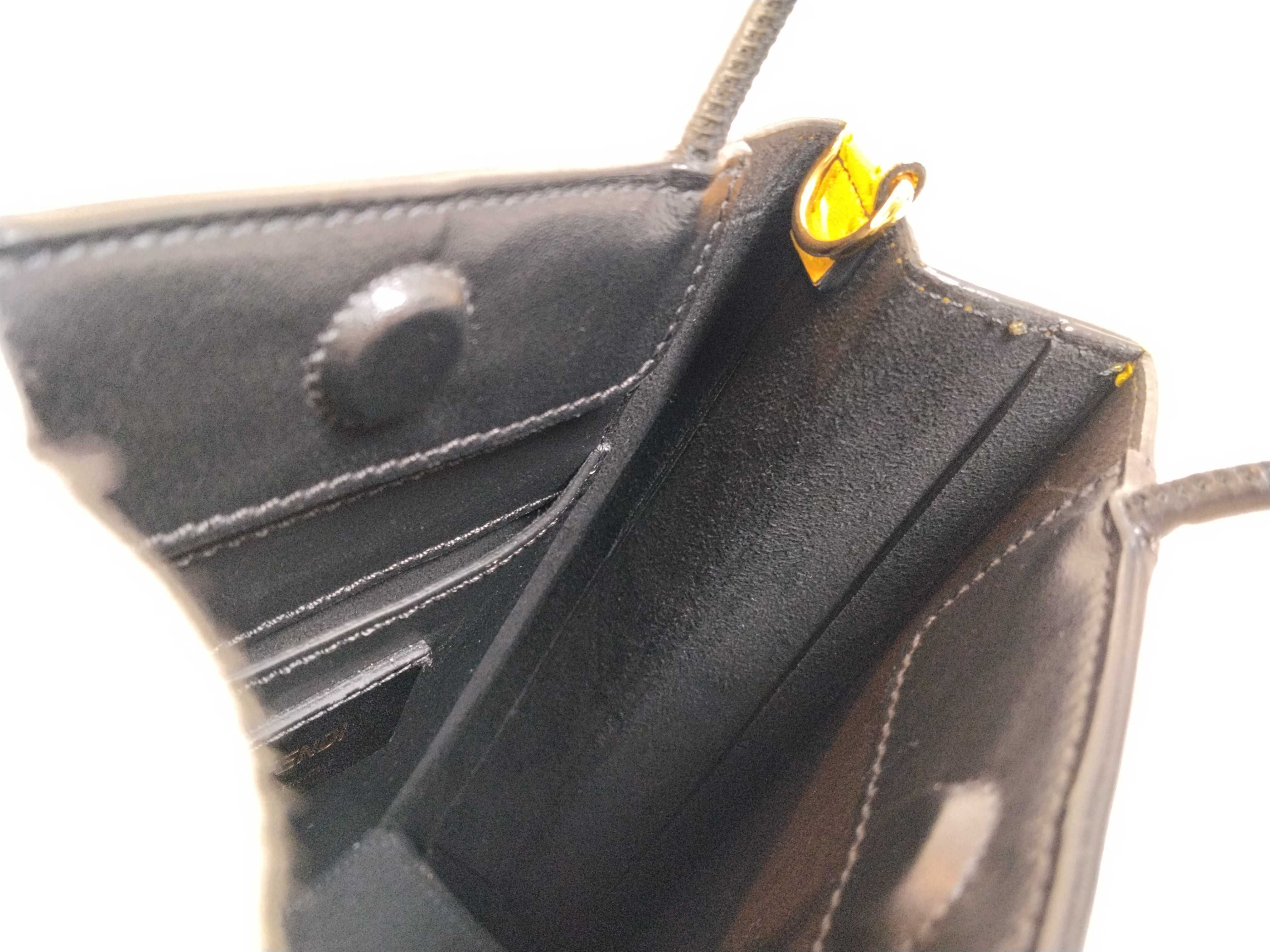 Shopping Bag Leather 2-Way Handbag Yellow 7VA512 Handbag — view 10