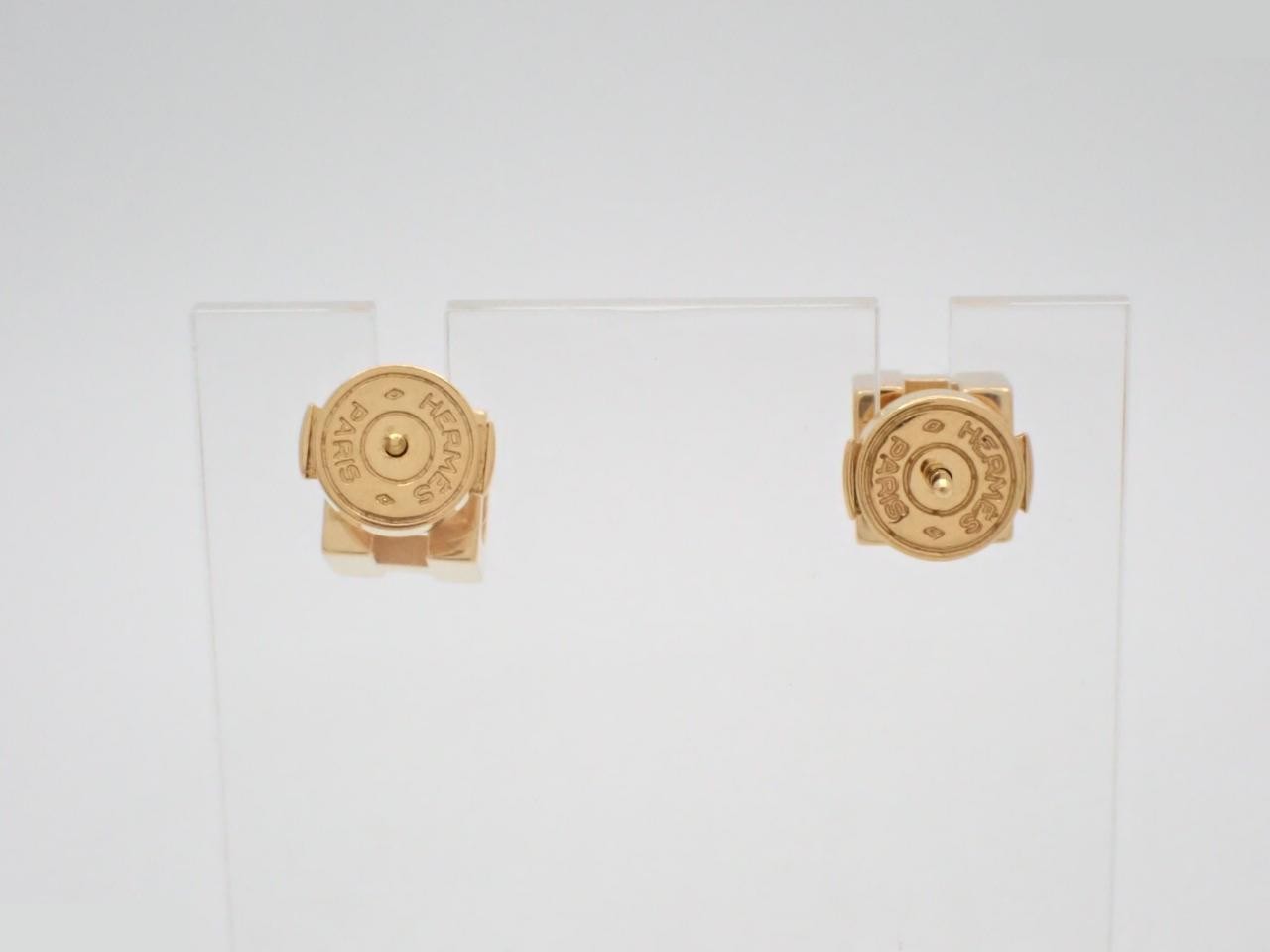 Cage d'H Earrings — view 2