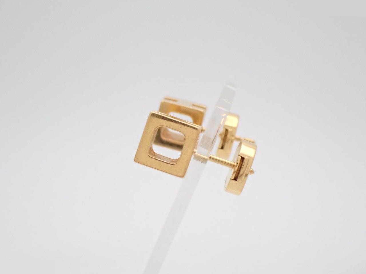 Cage d'H Earrings — view 3